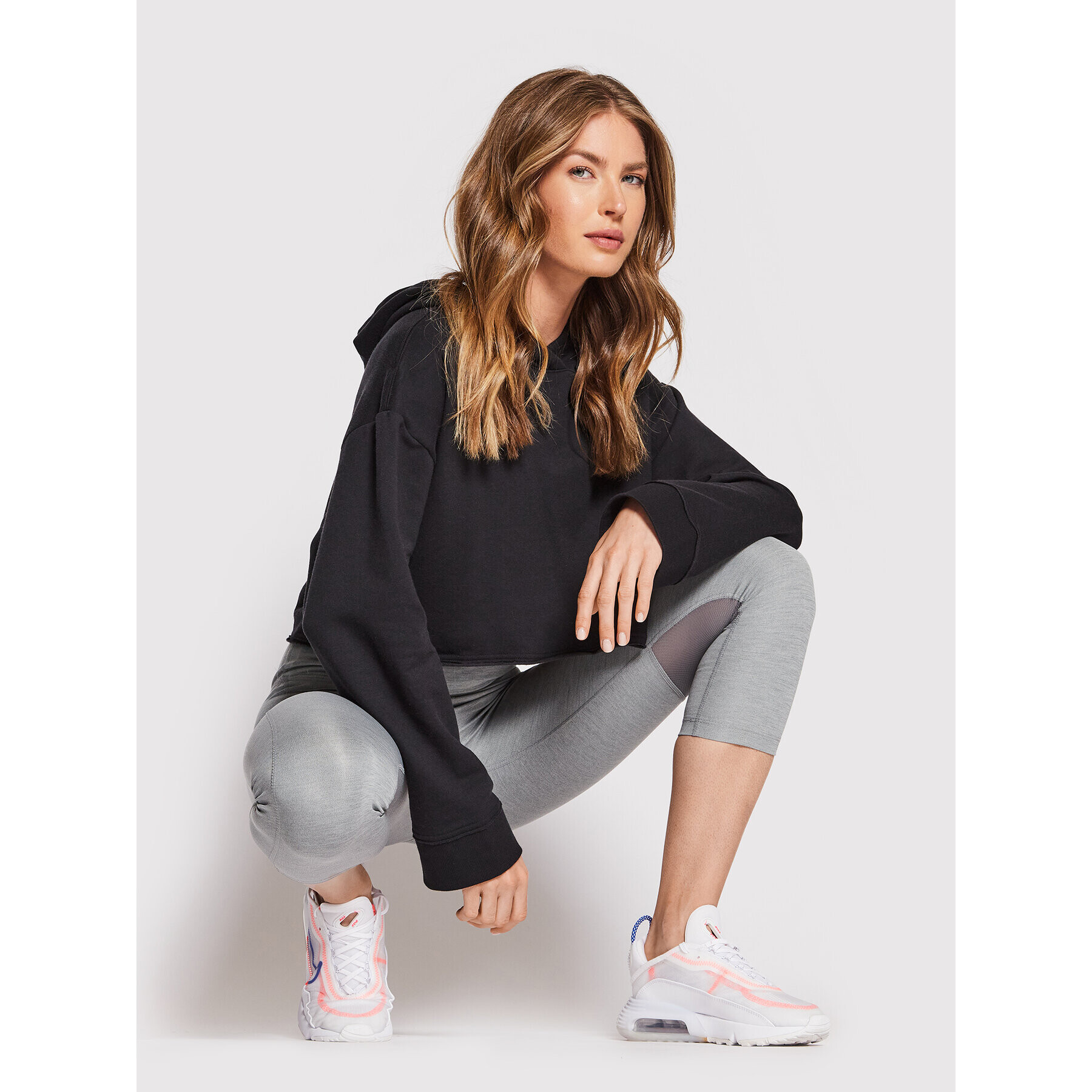 Nike Mikina Yoga Luxe DM6981 Černá Relaxed Fit - Pepit.cz