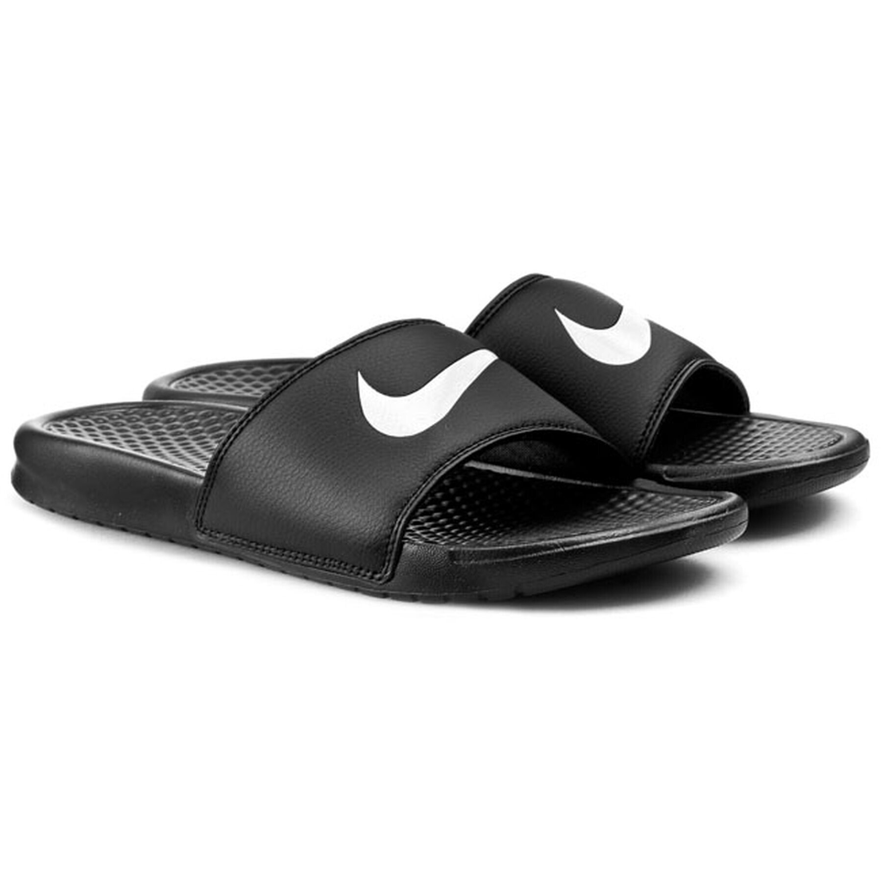 Nike Nazouváky Benassi Swoosh 312618 011 Černá - Pepit.cz