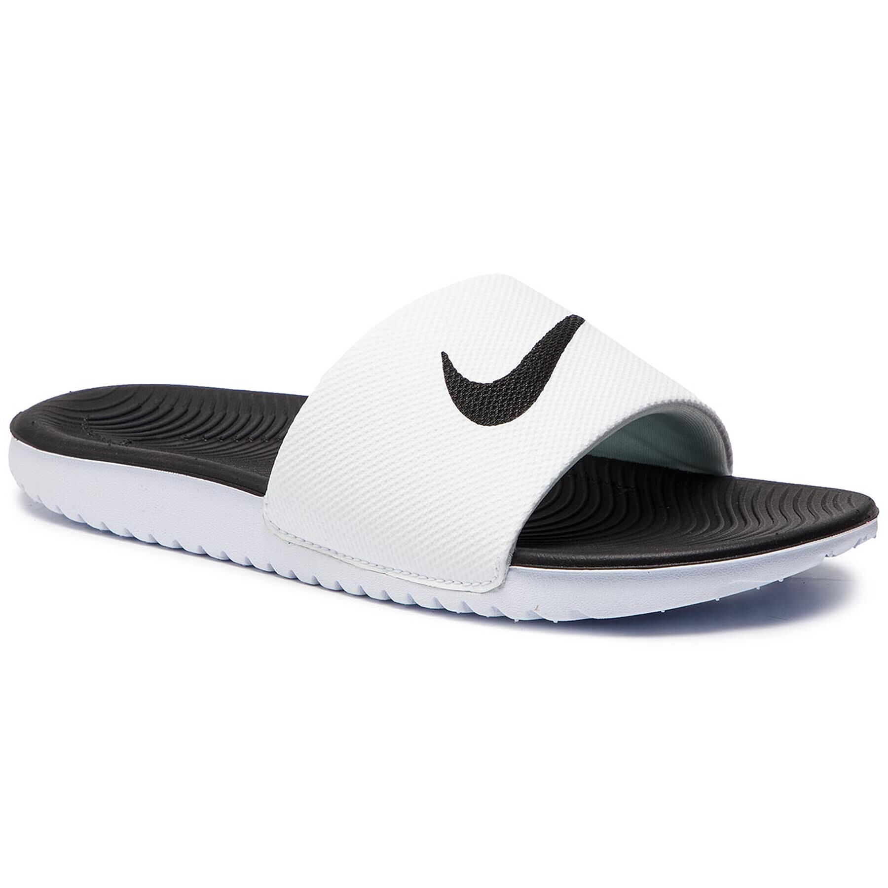 Nike Nazouváky Kawa Slide (GS/PS) 819352 100 Bílá - Pepit.cz