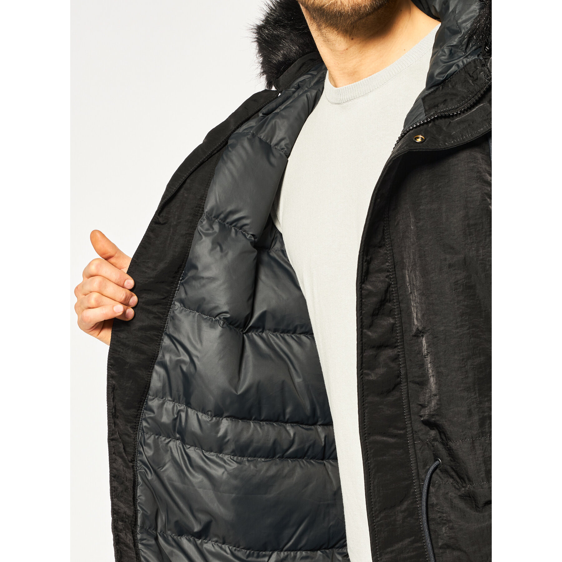 Nike Parka Sportswear BV4751 Černá Loose Fit - Pepit.cz