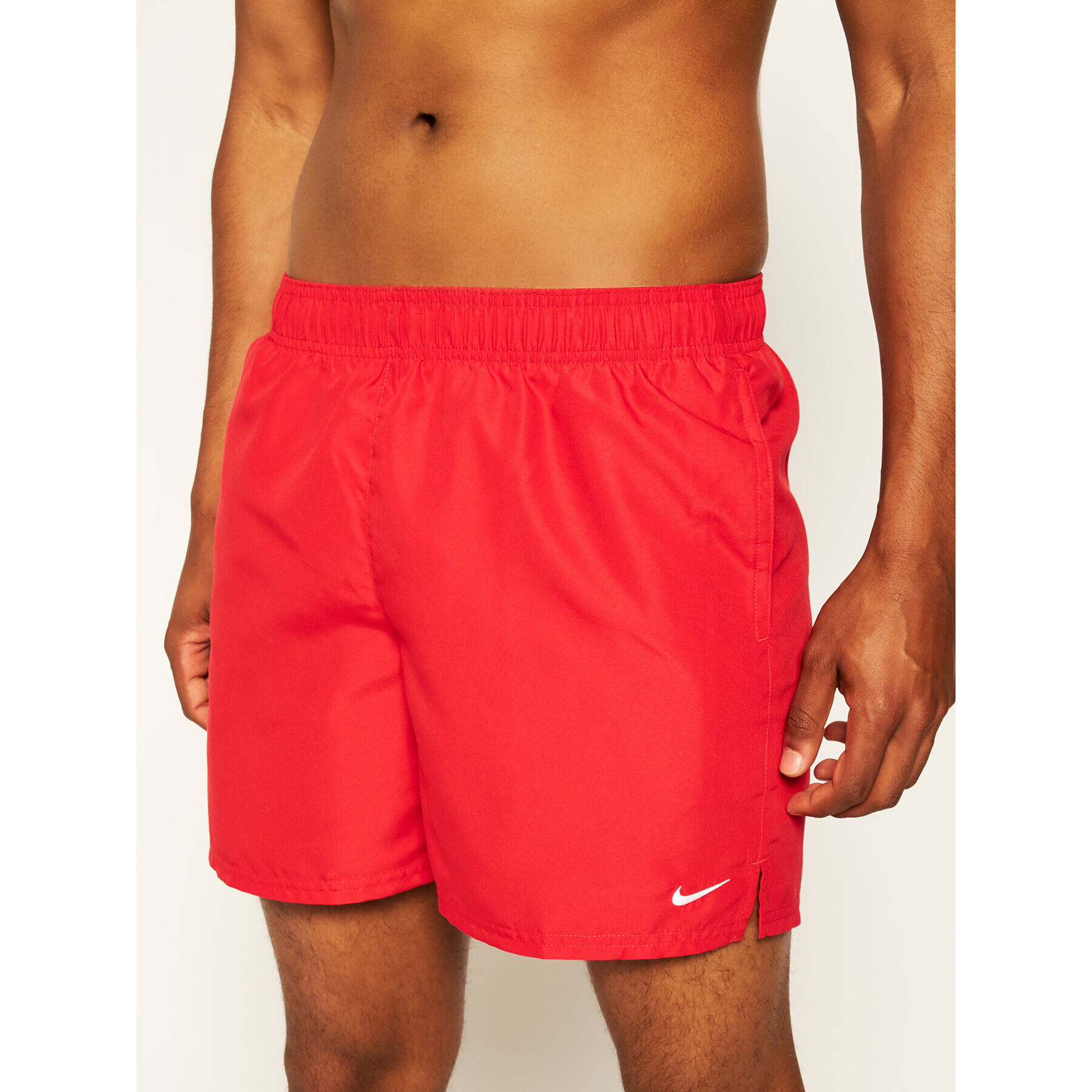 Nike Plavecké šortky Essential NESSA560 Červená Regular Fit - Pepit.cz