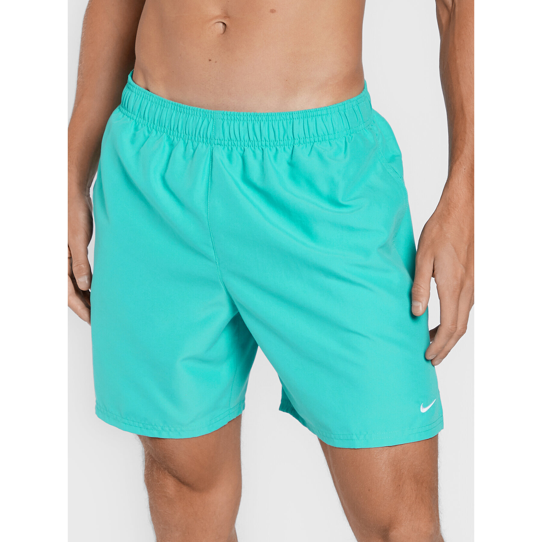 Nike Plavecké šortky Essential Volley NESSA559 Modrá Regular Fit - Pepit.cz