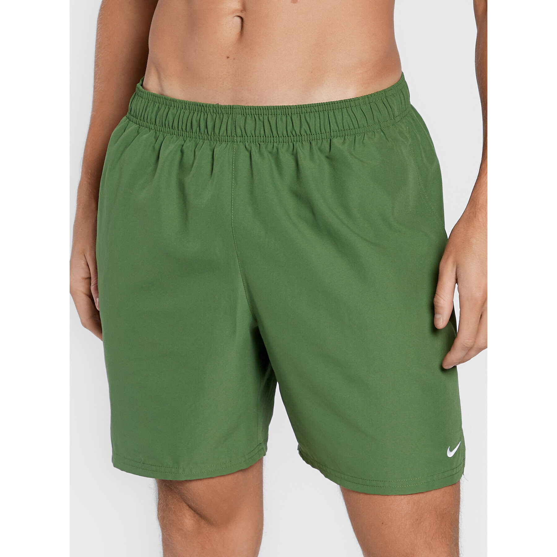 Nike Plavecké šortky Essential Volley NESSA559 Zelená Regular Fit - Pepit.cz