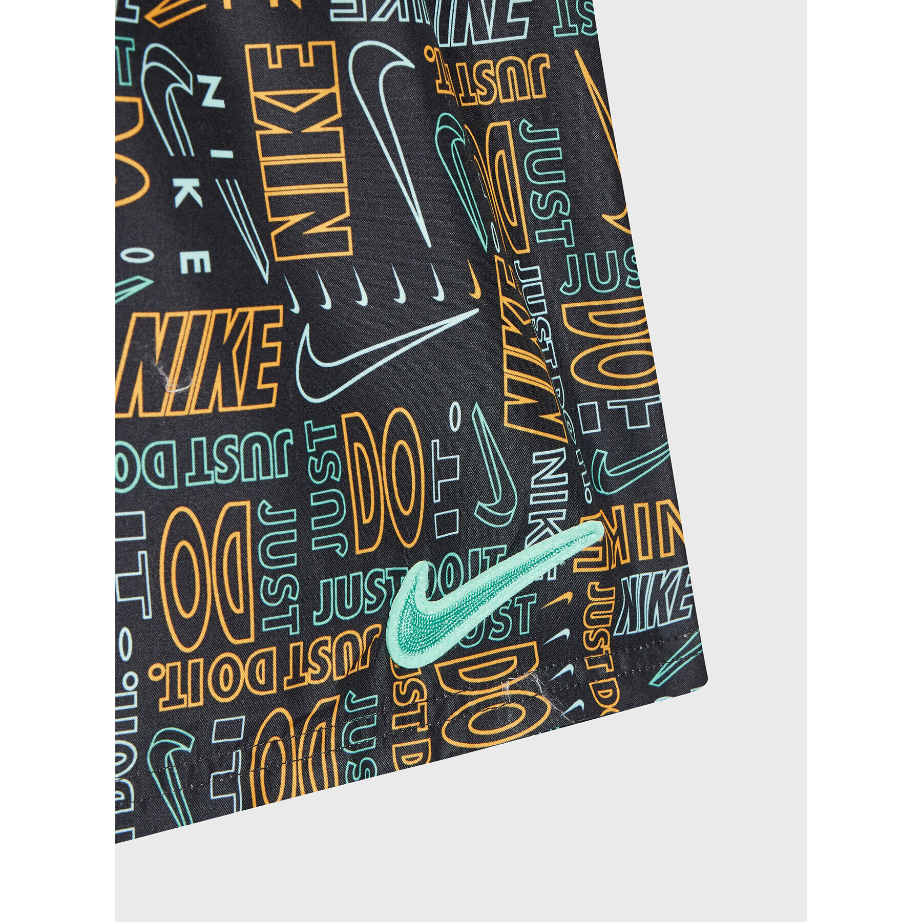 Nike Plavecké šortky Logo Mashup NESSC791 Černá Regular Fit - Pepit.cz