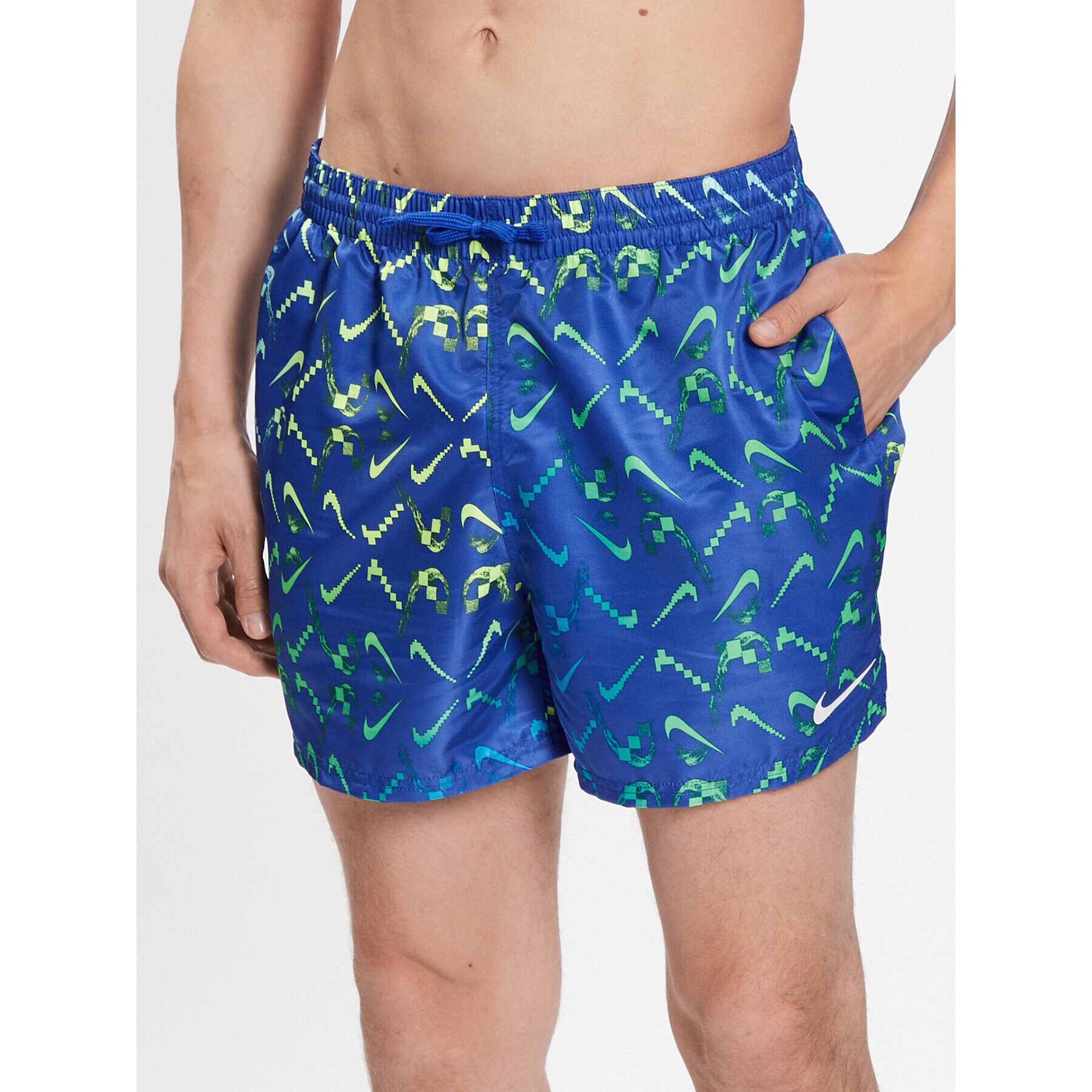 Nike Plavecké šortky NESSD517 Tmavomodrá Regular Fit - Pepit.cz