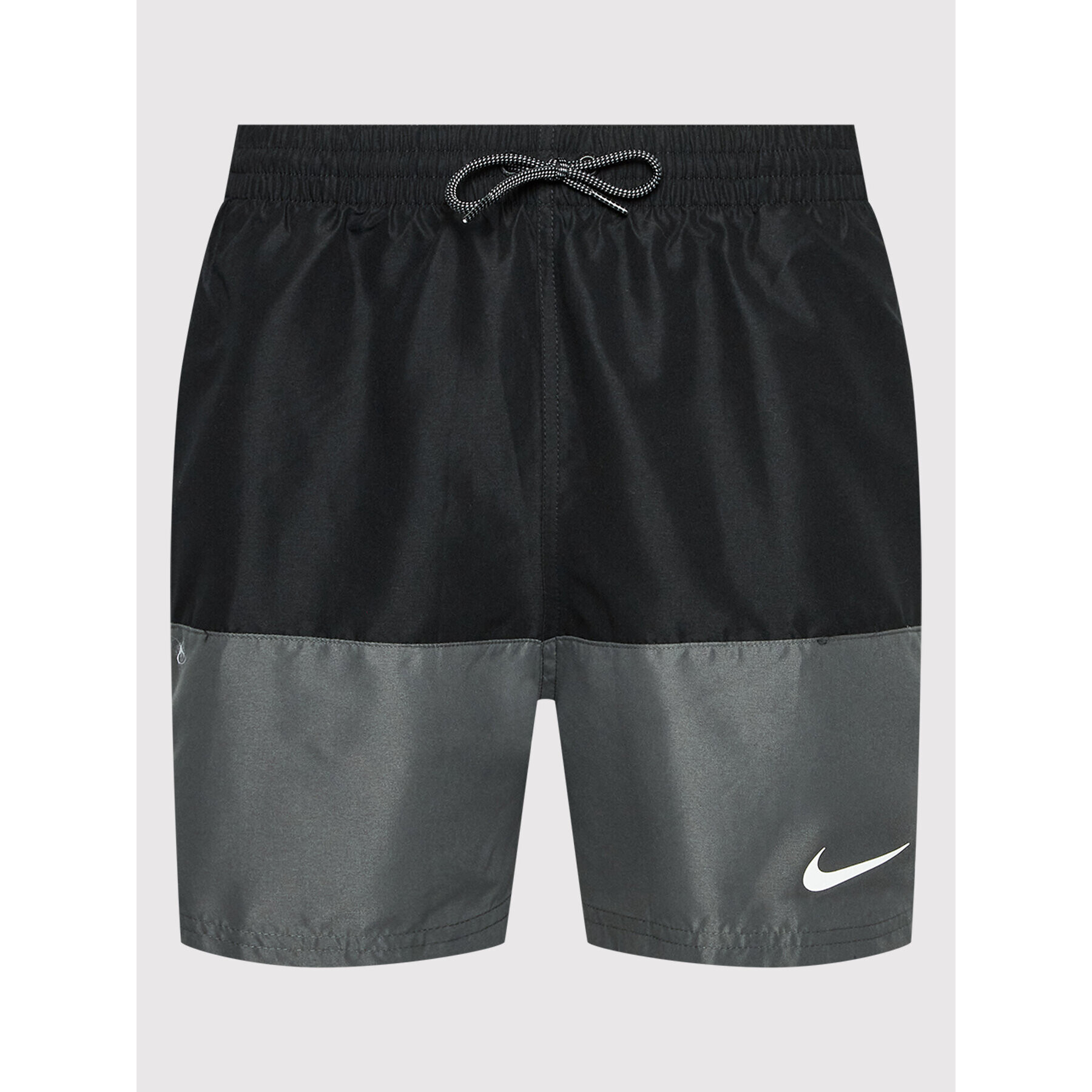 Nike Plavecké šortky Split Panel NESSB451 Černá Regular Fit - Pepit.cz