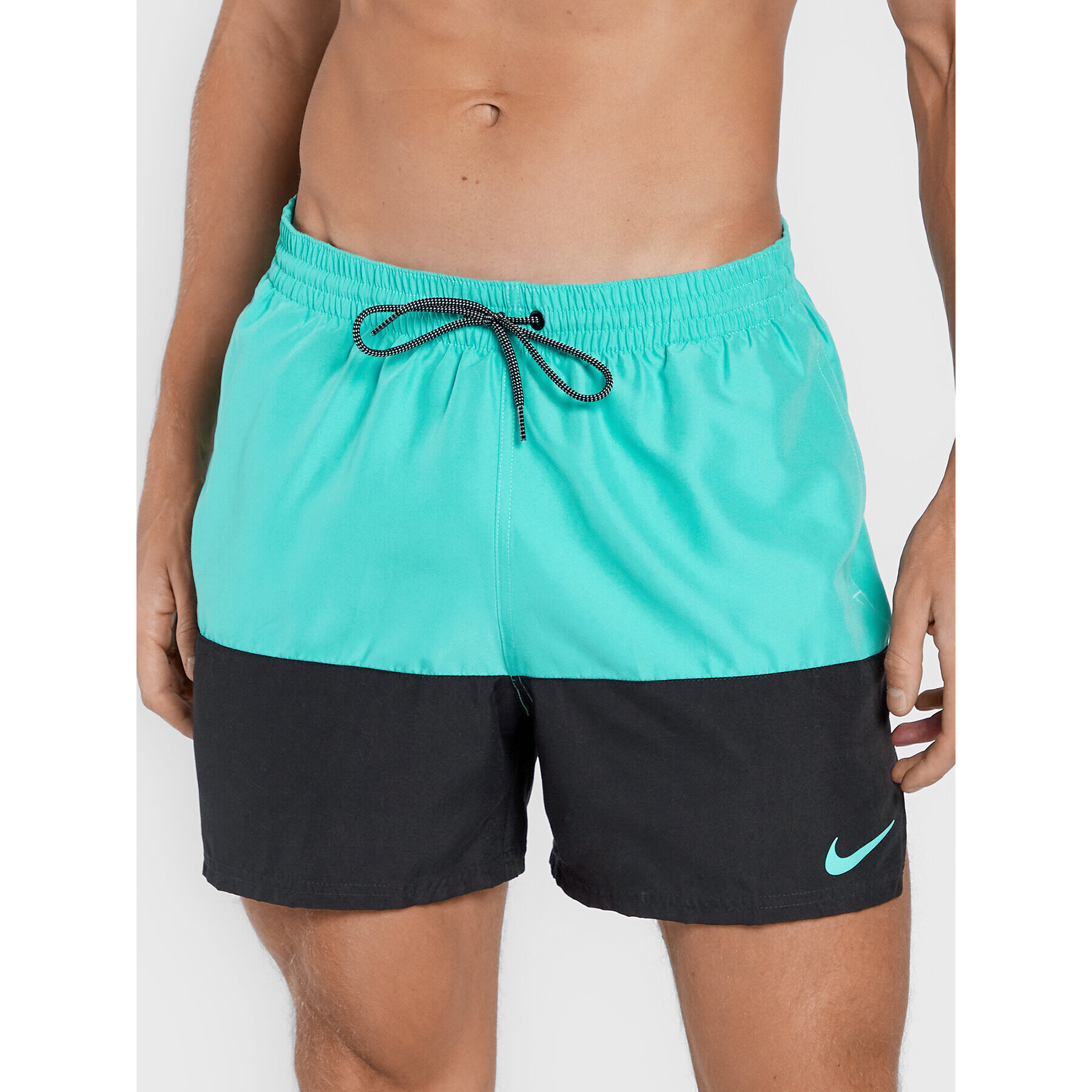 Nike Plavecké šortky Split Panel NESSB451 Modrá Regular Fit - Pepit.cz