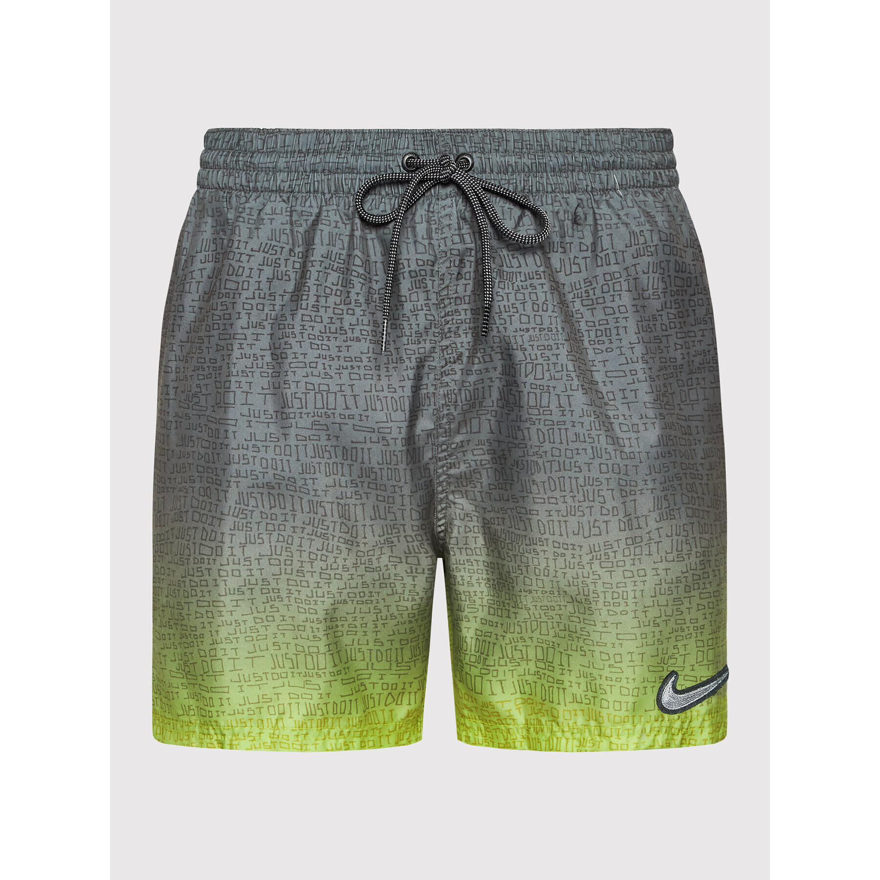 Nike Plavecké šortky Volley 5 NESSC479 Zelená Regular Fit - Pepit.cz