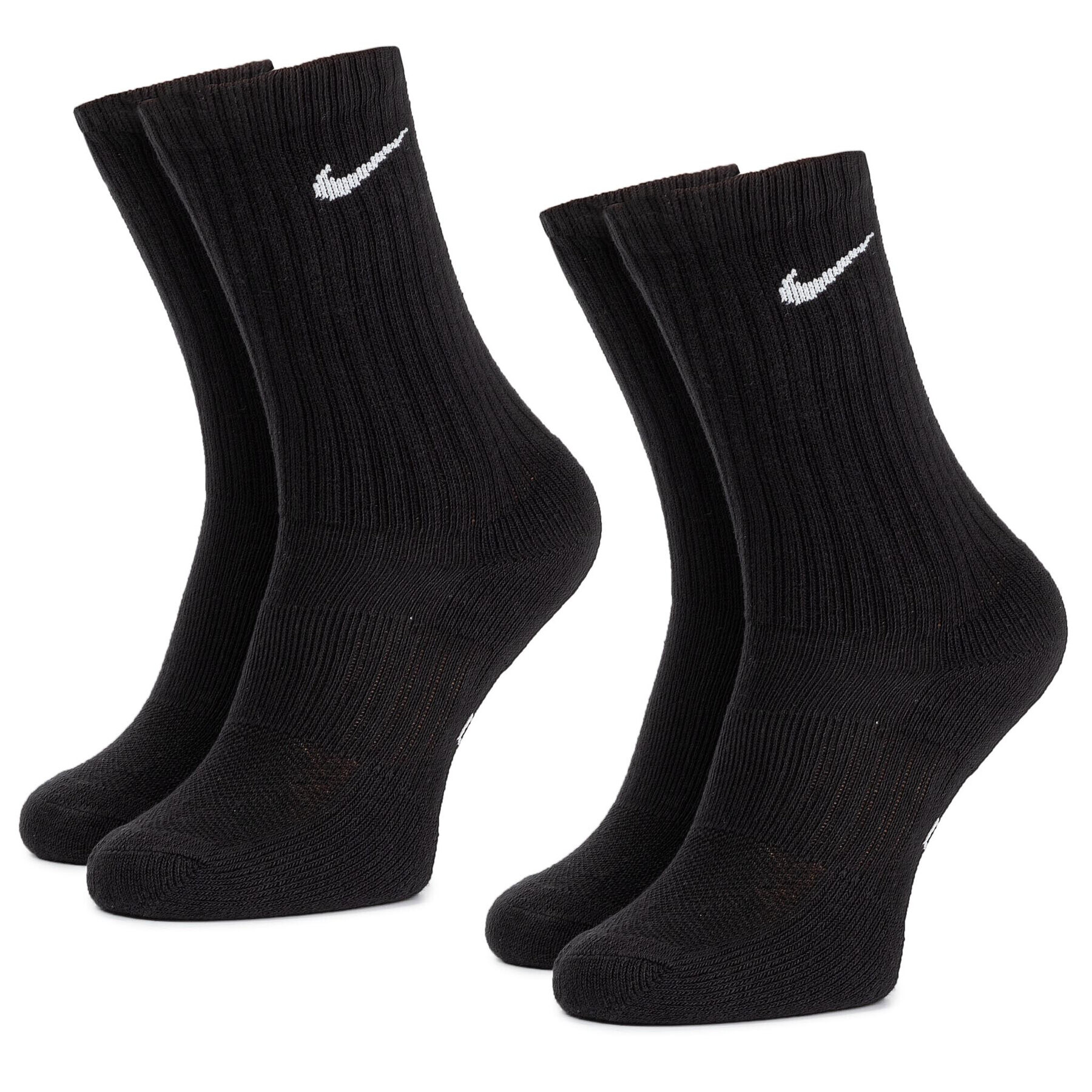 Nike Sada 2 párů vysokých ponožek unisex SX6842 010 Černá - Pepit.cz