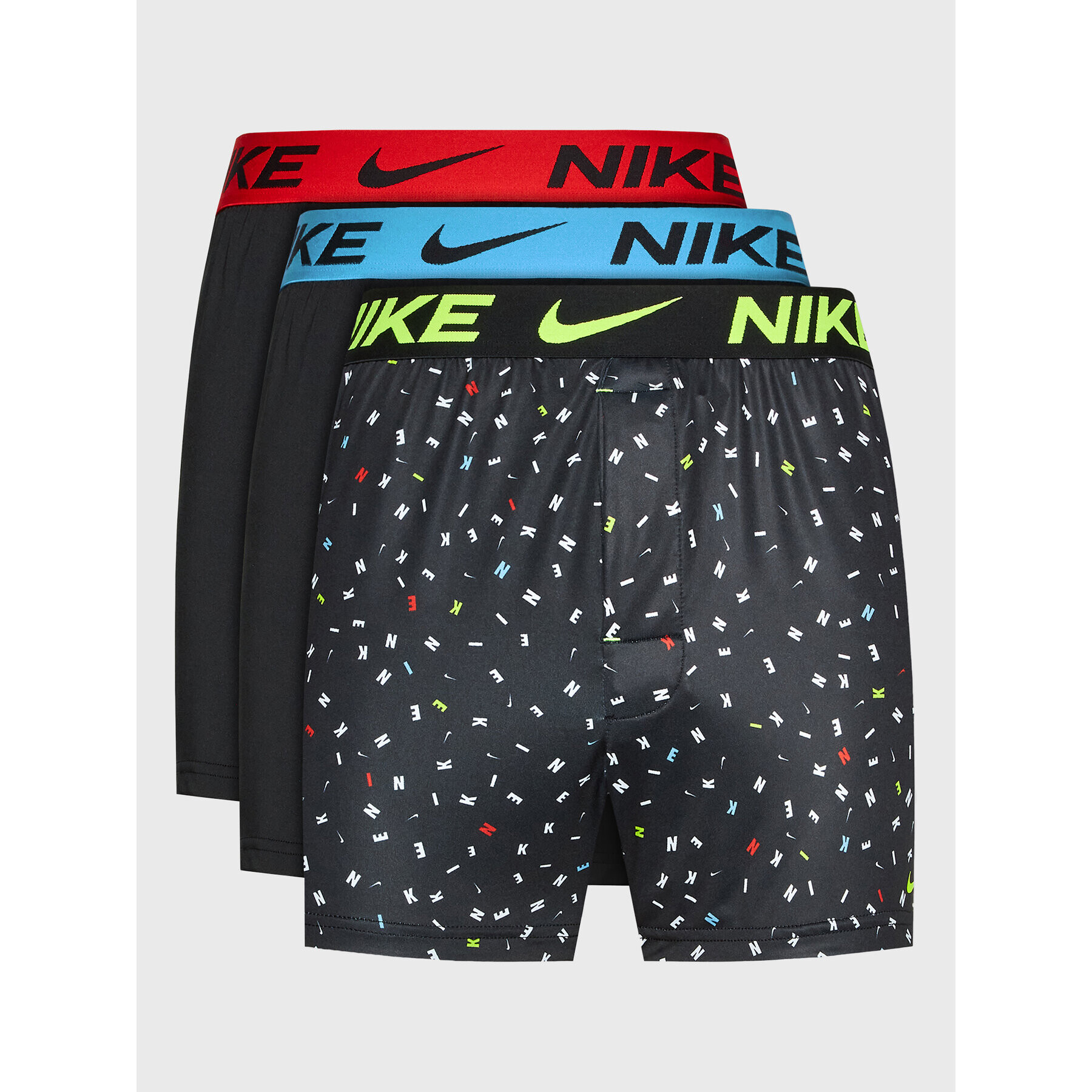 Nike Sada 3 kusů boxerek Dri-Fit Essential 0000KE1214 Černá - Pepit.cz