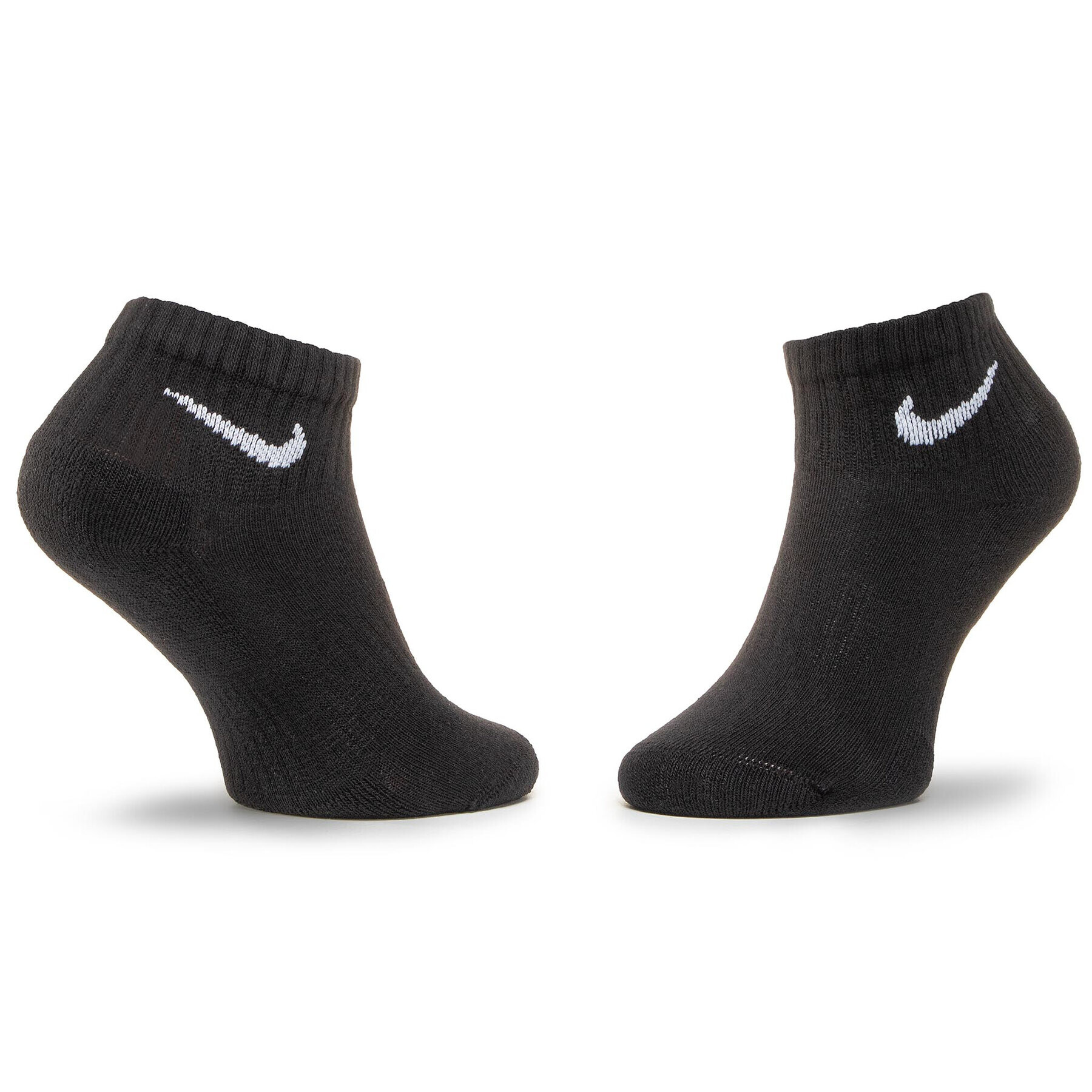 Nike Sada 3 párů nízkých ponožek unisex SX7667-010 Černá - Pepit.cz