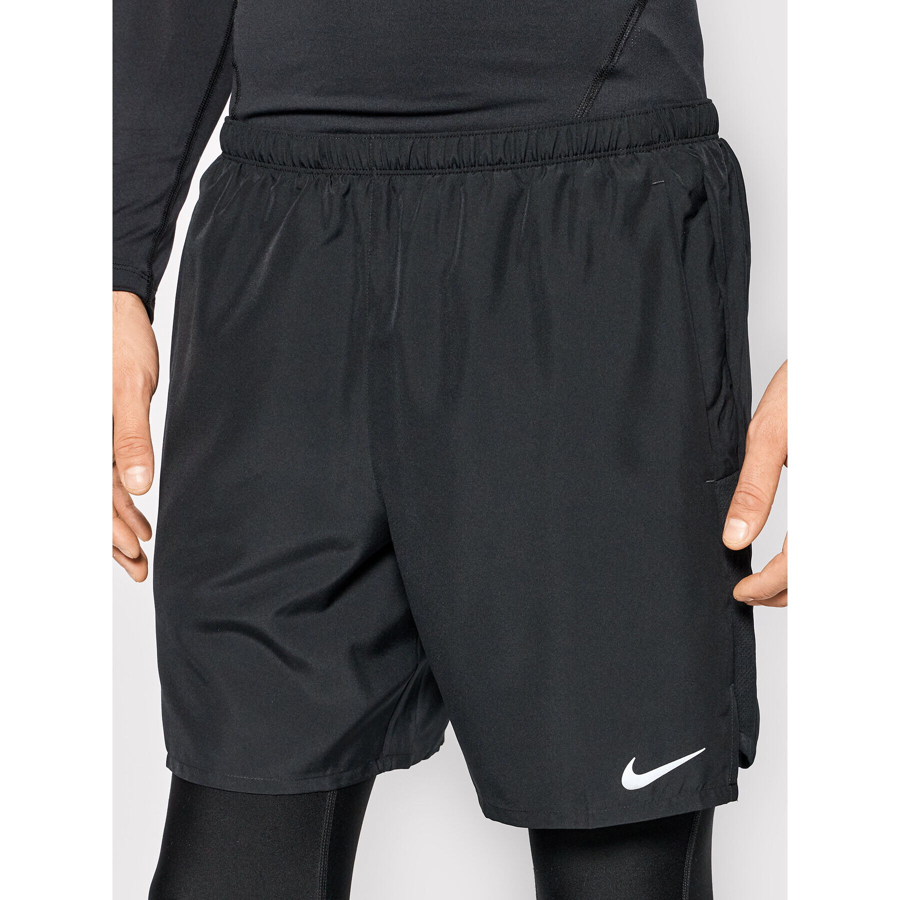 Nike Sportovní kraťasy Challenger CZ9066 Černá Standard Fit - Pepit.cz