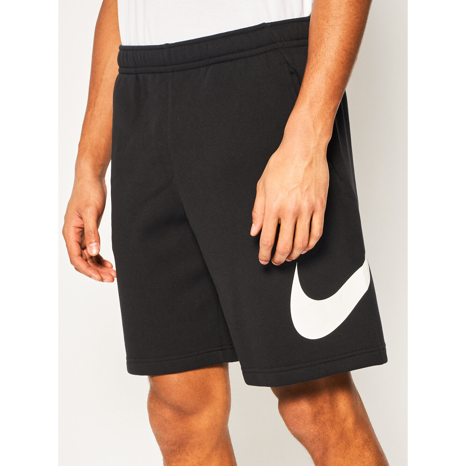 Nike Sportovní kraťasy Club Short Bb BV2721 Černá Standard Fit - Pepit.cz