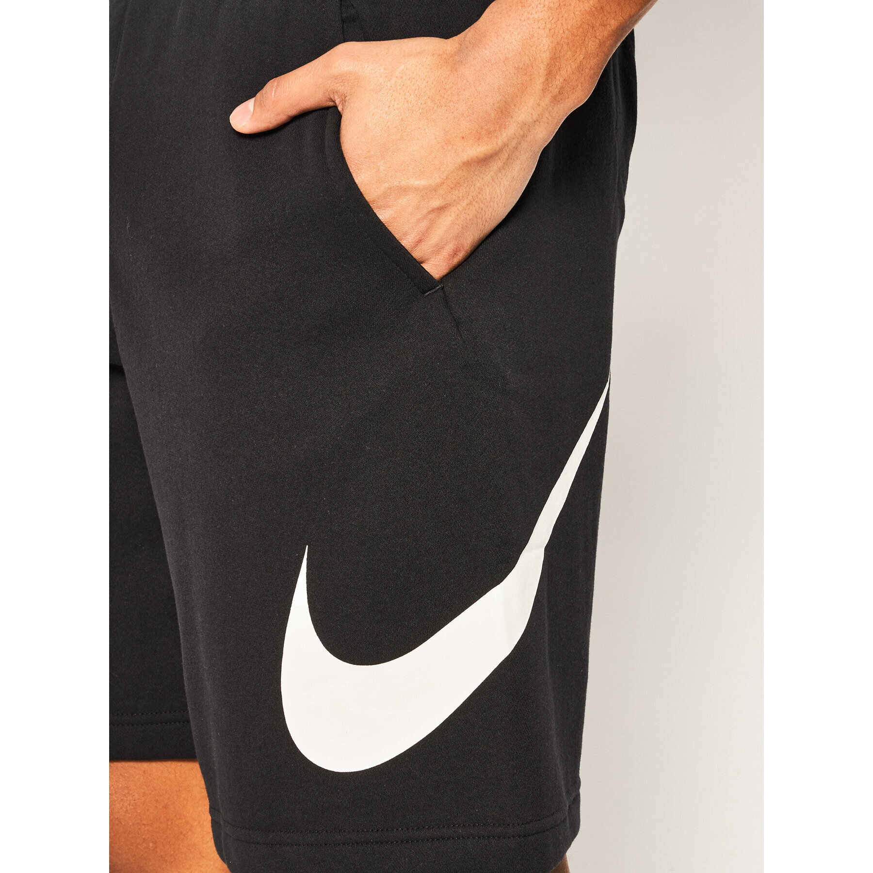 Nike Sportovní kraťasy Club Short Bb BV2721 Černá Standard Fit - Pepit.cz