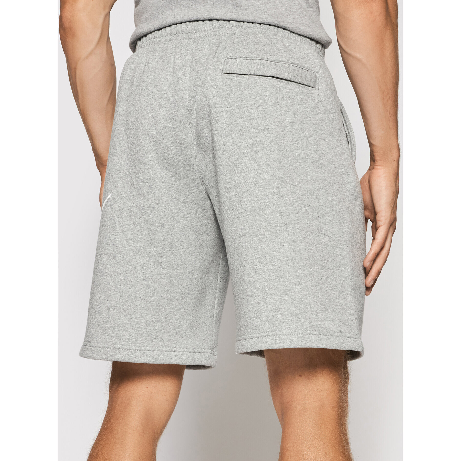 Nike Sportovní kraťasy Club Short Bb BV2721 Šedá Standard Fit - Pepit.cz