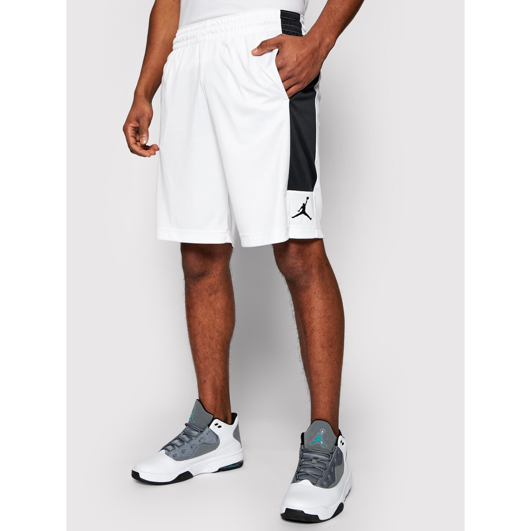 Nike Sportovní kraťasy Jordan Dri-Fit Air CD5064 Bílá Standard Fit - Pepit.cz