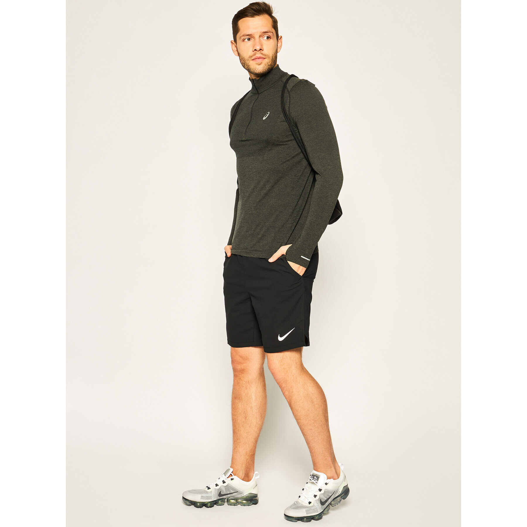 Nike Sportovní kraťasy Pro Flex Vent Max CJ1957 Černá Standard Fit - Pepit.cz