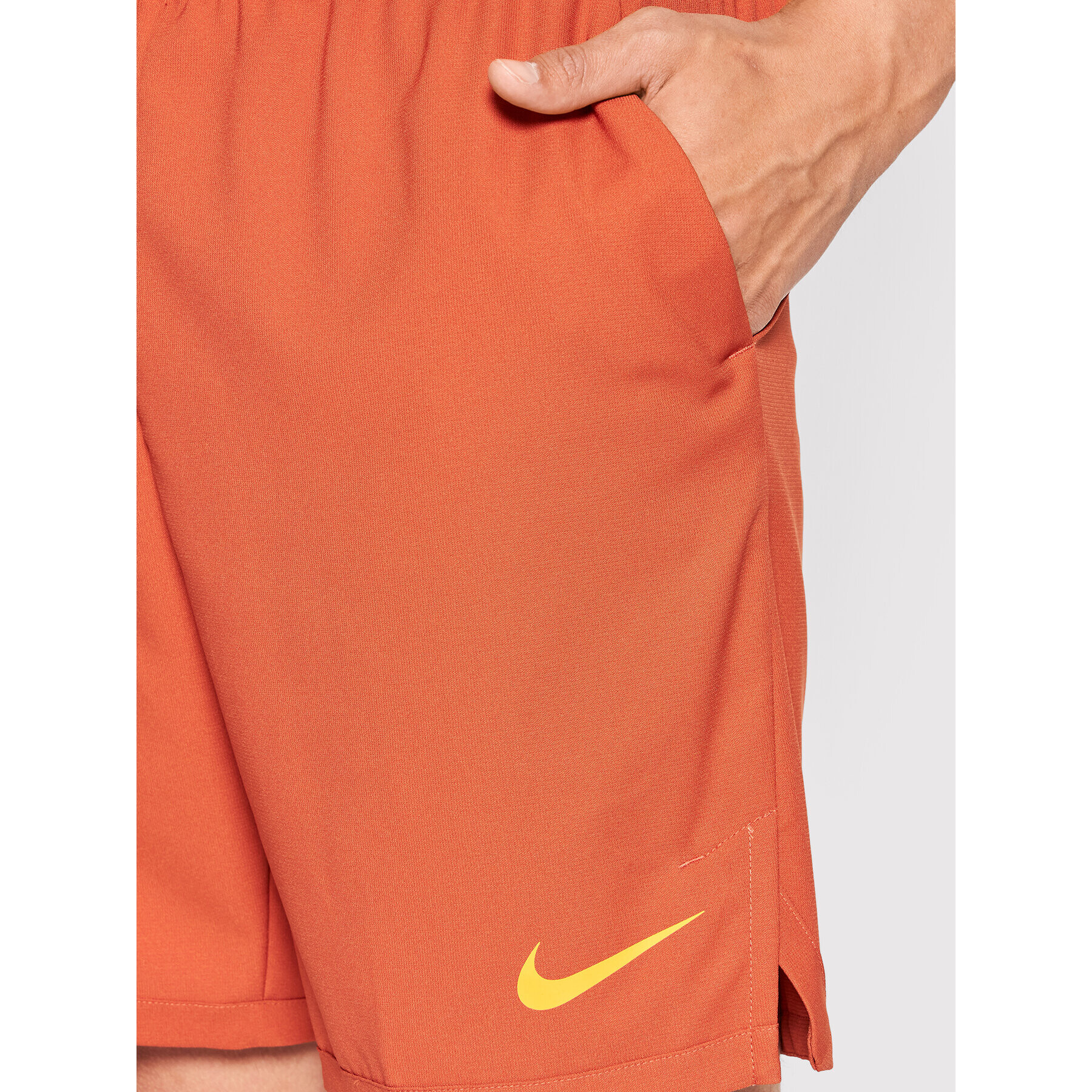 Nike Sportovní kraťasy Pro Flex Vent Max CJ1957 Oranžová Standard Fit - Pepit.cz