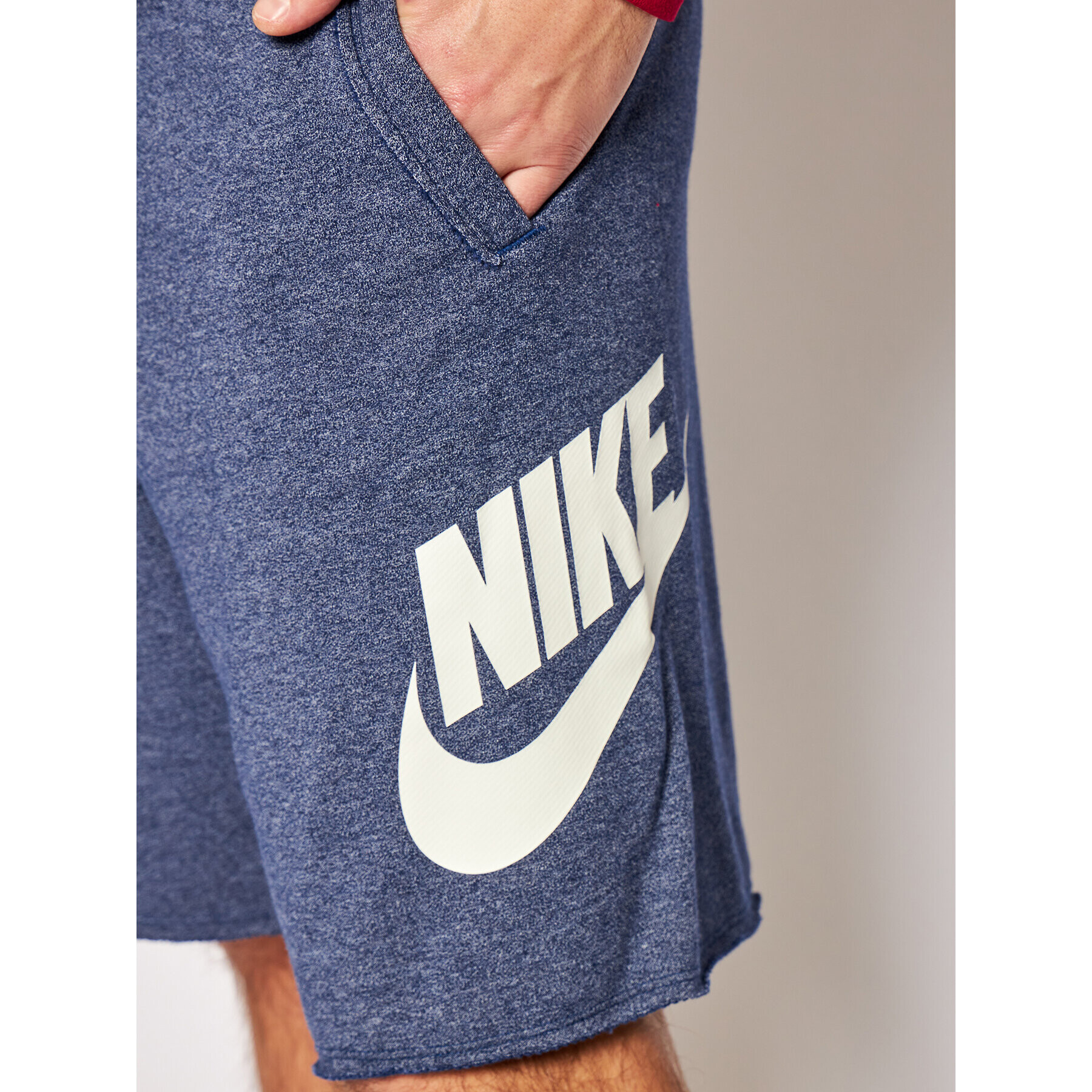 Nike Sportovní kraťasy Sportswear Alumni AR2375 Tmavomodrá Loose Fit - Pepit.cz