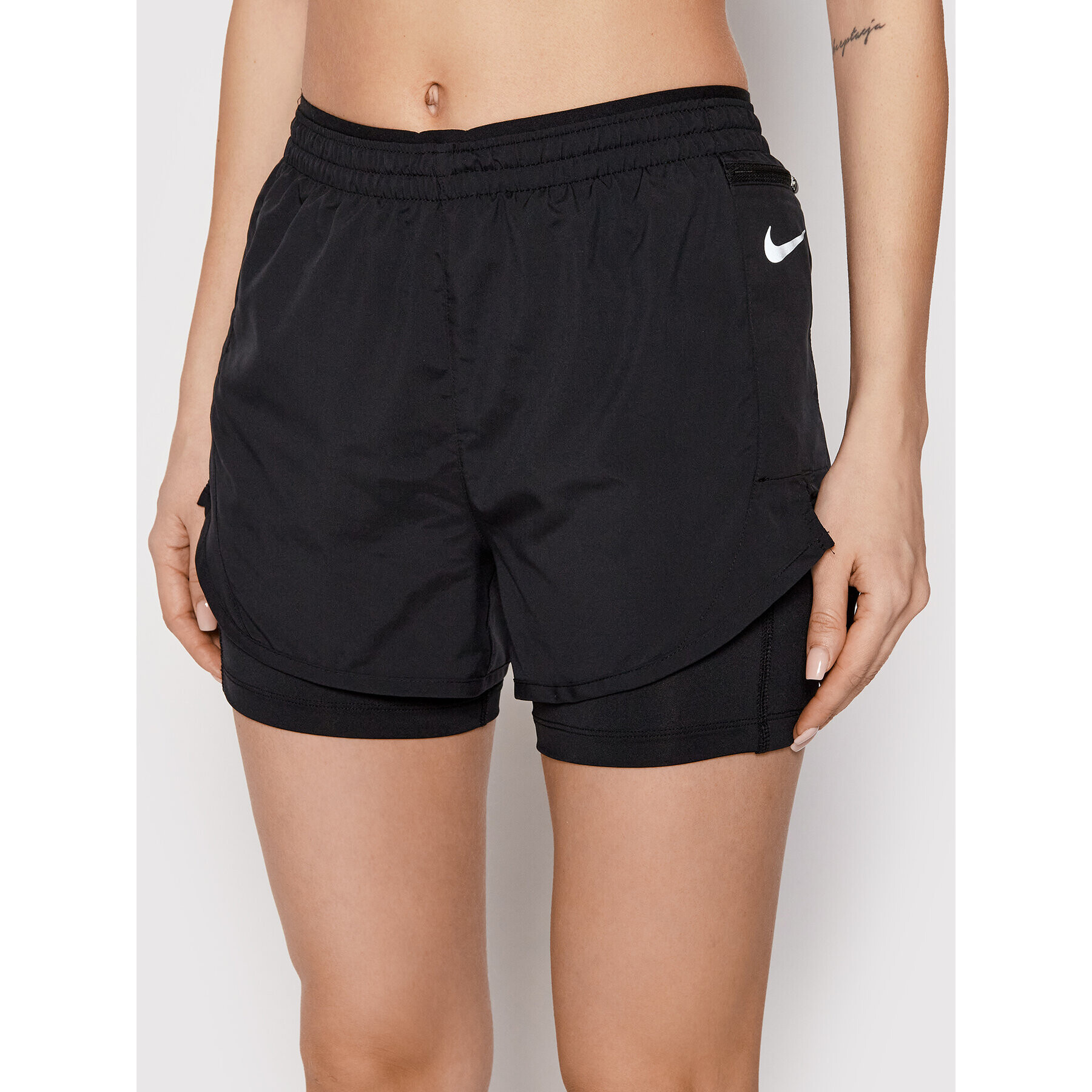 Nike Sportovní kraťasy Tempo Luxe CZ9574 Černá Regular Fit - Pepit.cz