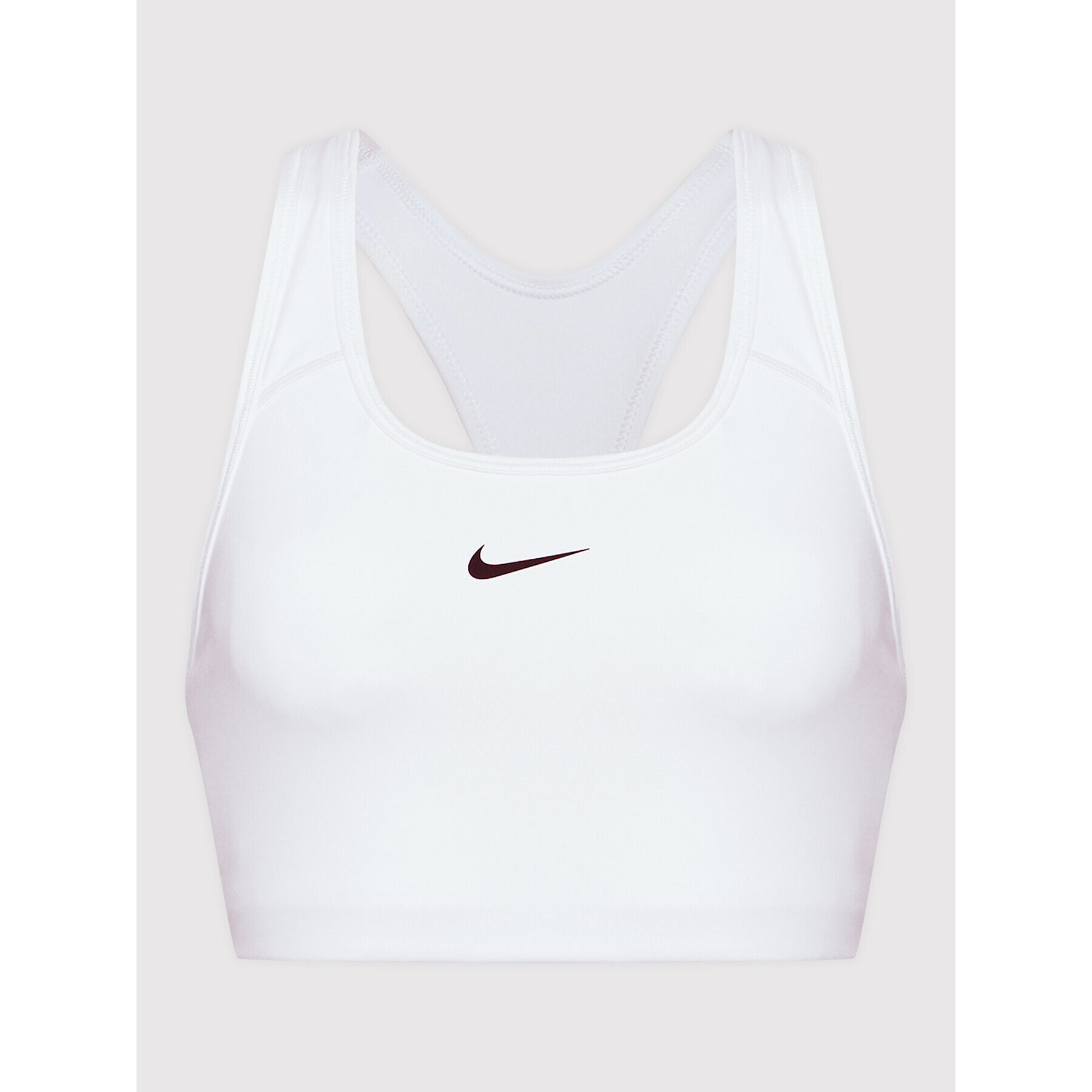 Nike Sportovní podprsenka Swoosh BV3636 Bílá - Pepit.cz