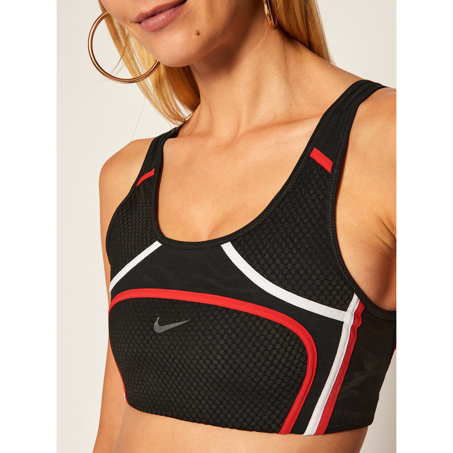 Nike Sportovní podprsenka Swoosh UltraBreathe City Ready CN1448 Černá - Pepit.cz