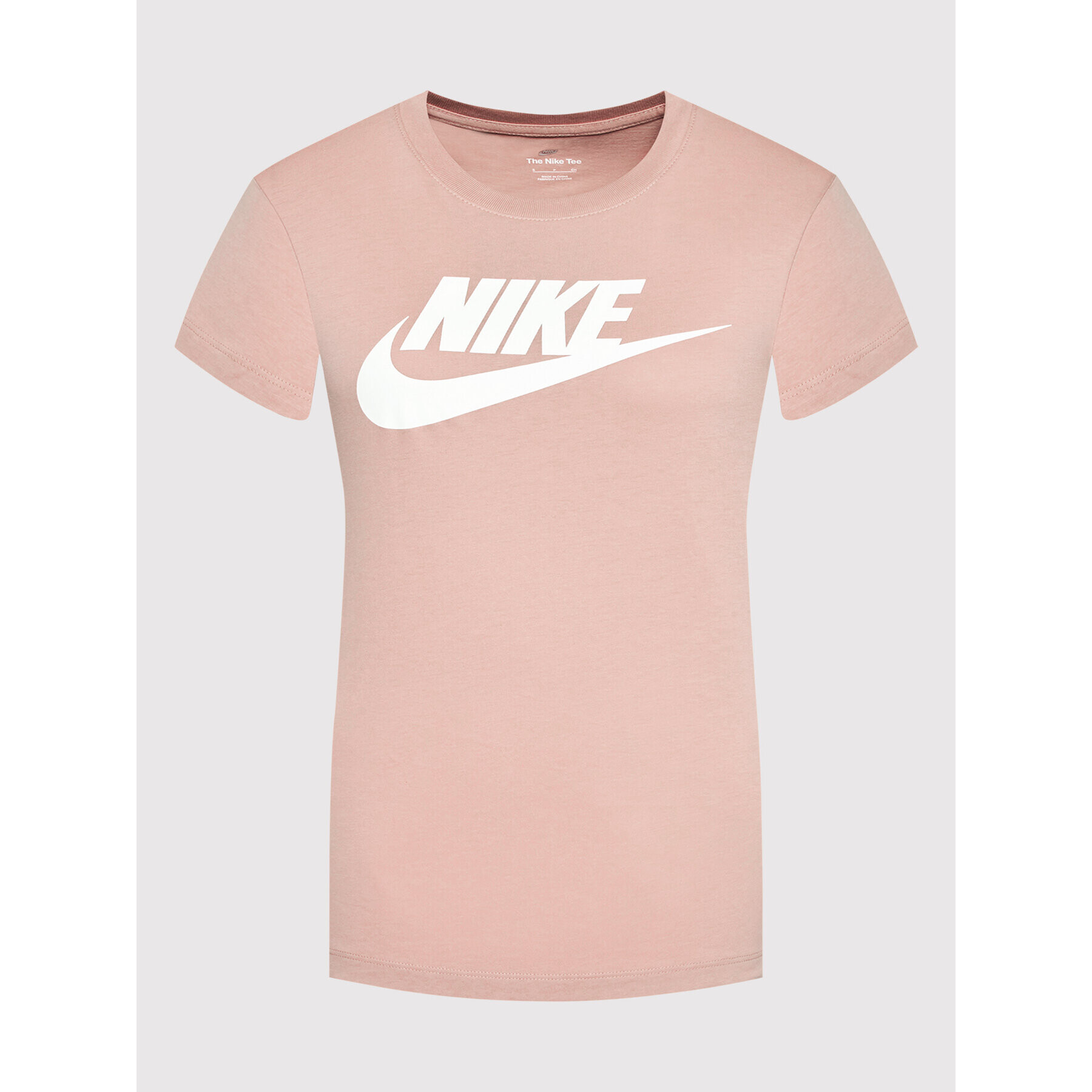 Nike T-Shirt Essential BV6169 Růžová Regular Fit - Pepit.cz