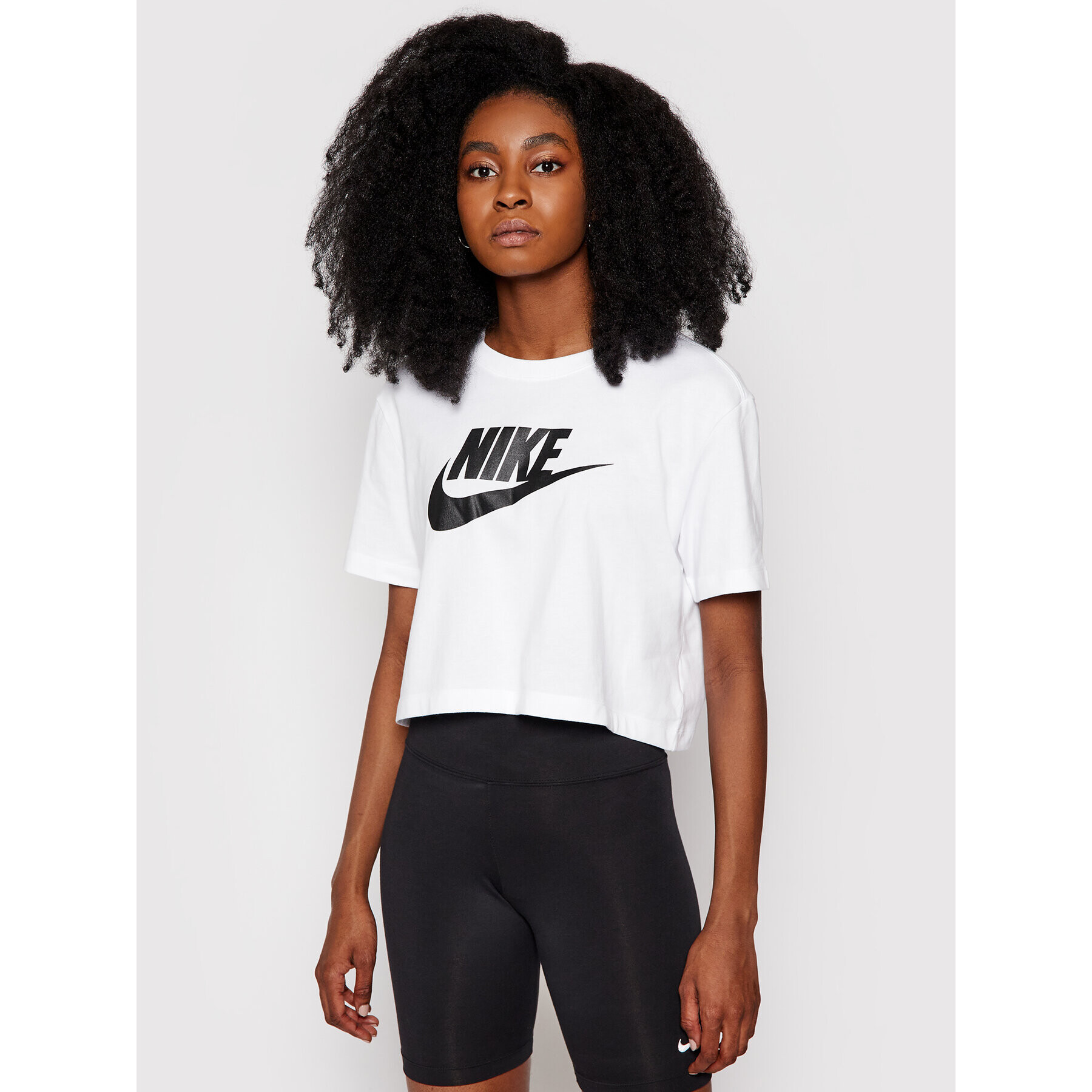 Nike T-Shirt Sportswear Essential BV6175 Bílá Loose Fit - Pepit.cz