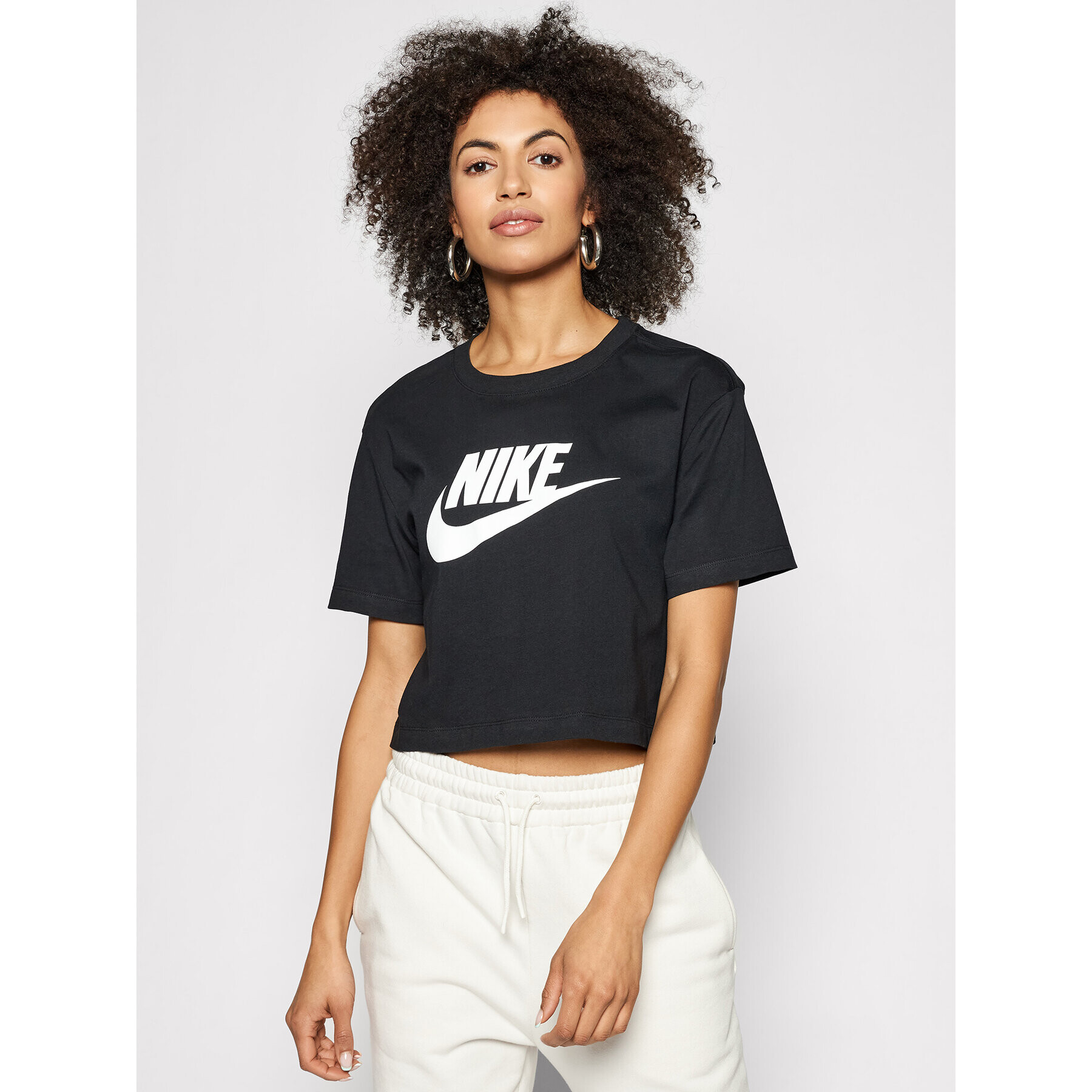 Nike T-Shirt Sportswear Essential BV6175 Černá Loose Fit - Pepit.cz