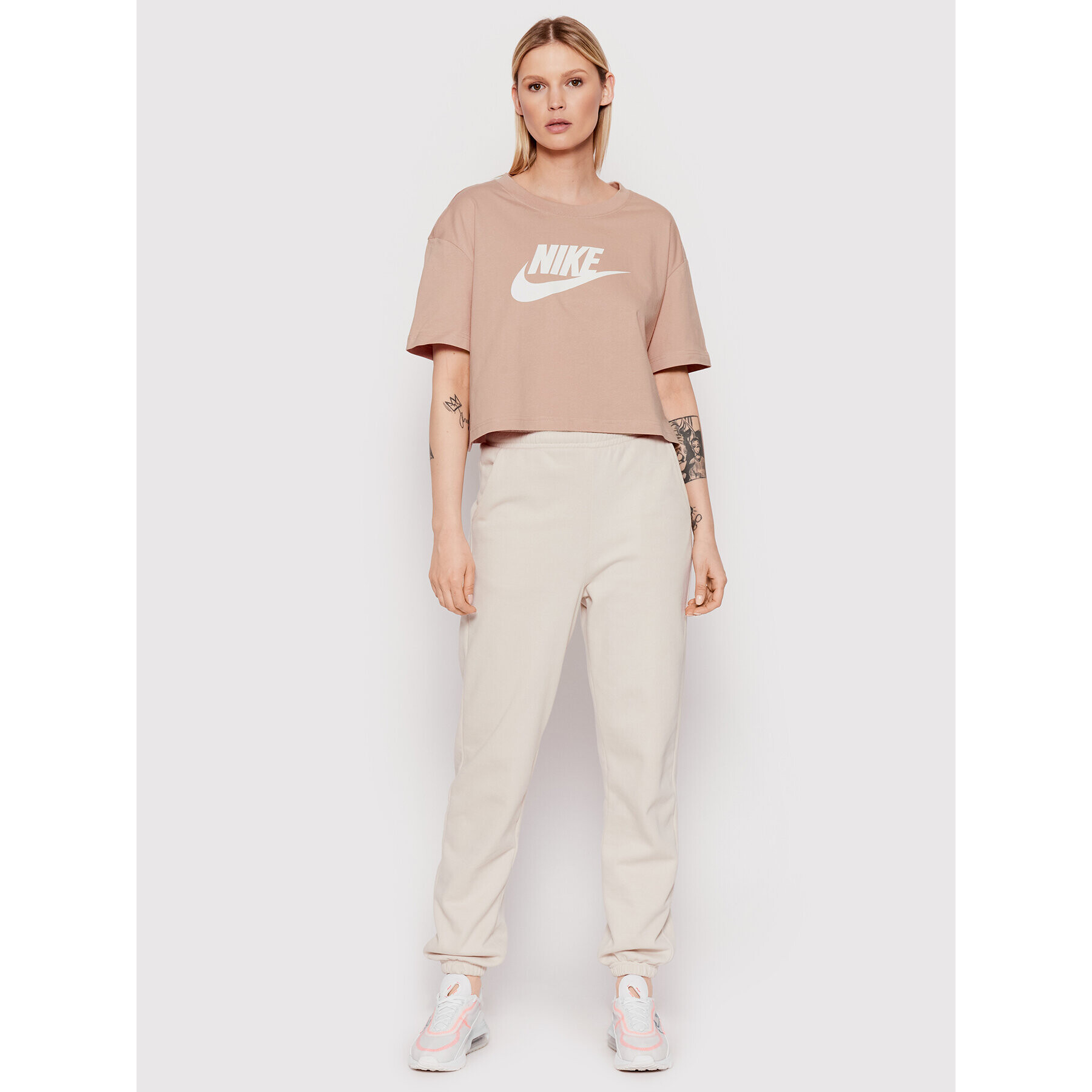 Nike T-Shirt Sportswear Essential BV6175 Růžová Loose Fit - Pepit.cz