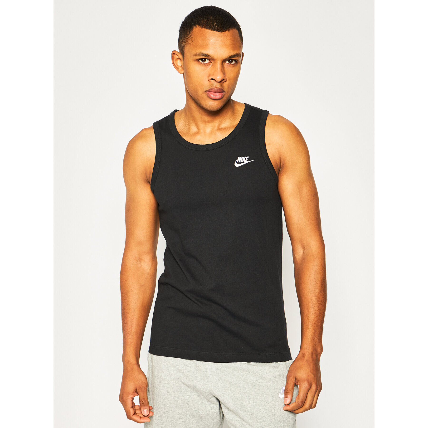 Nike Tank top Club BQ1260 Černá Standard Fit - Pepit.cz