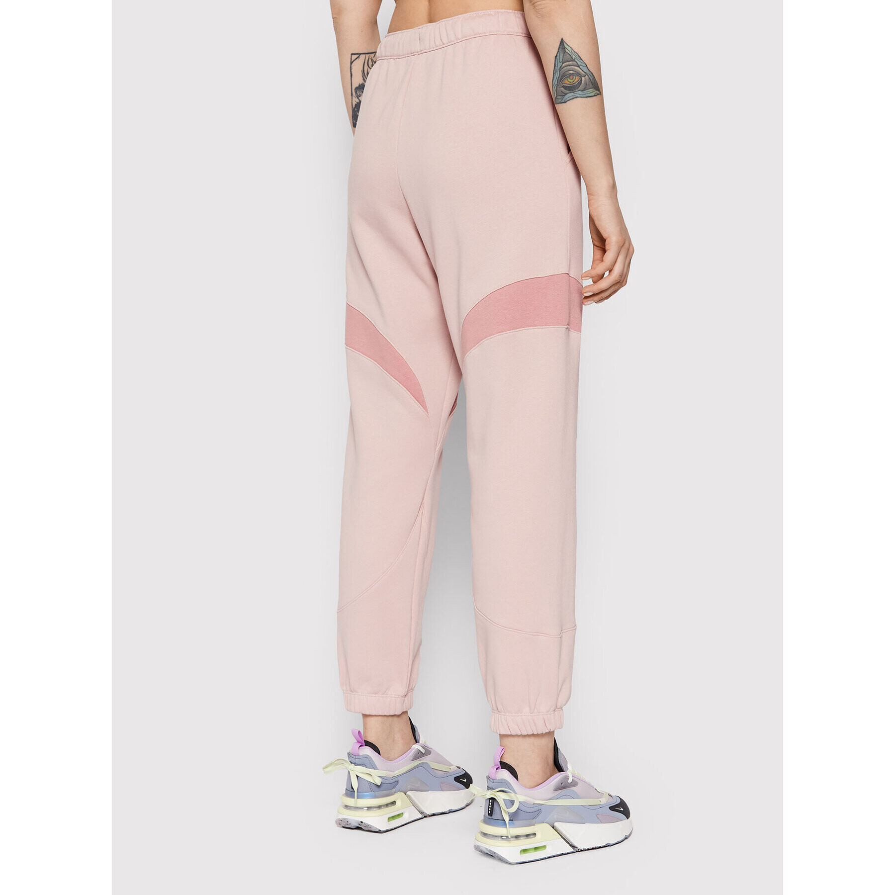 Nike Teplákové kalhoty Air DD5419 Růžová Relaxed Fit - Pepit.cz