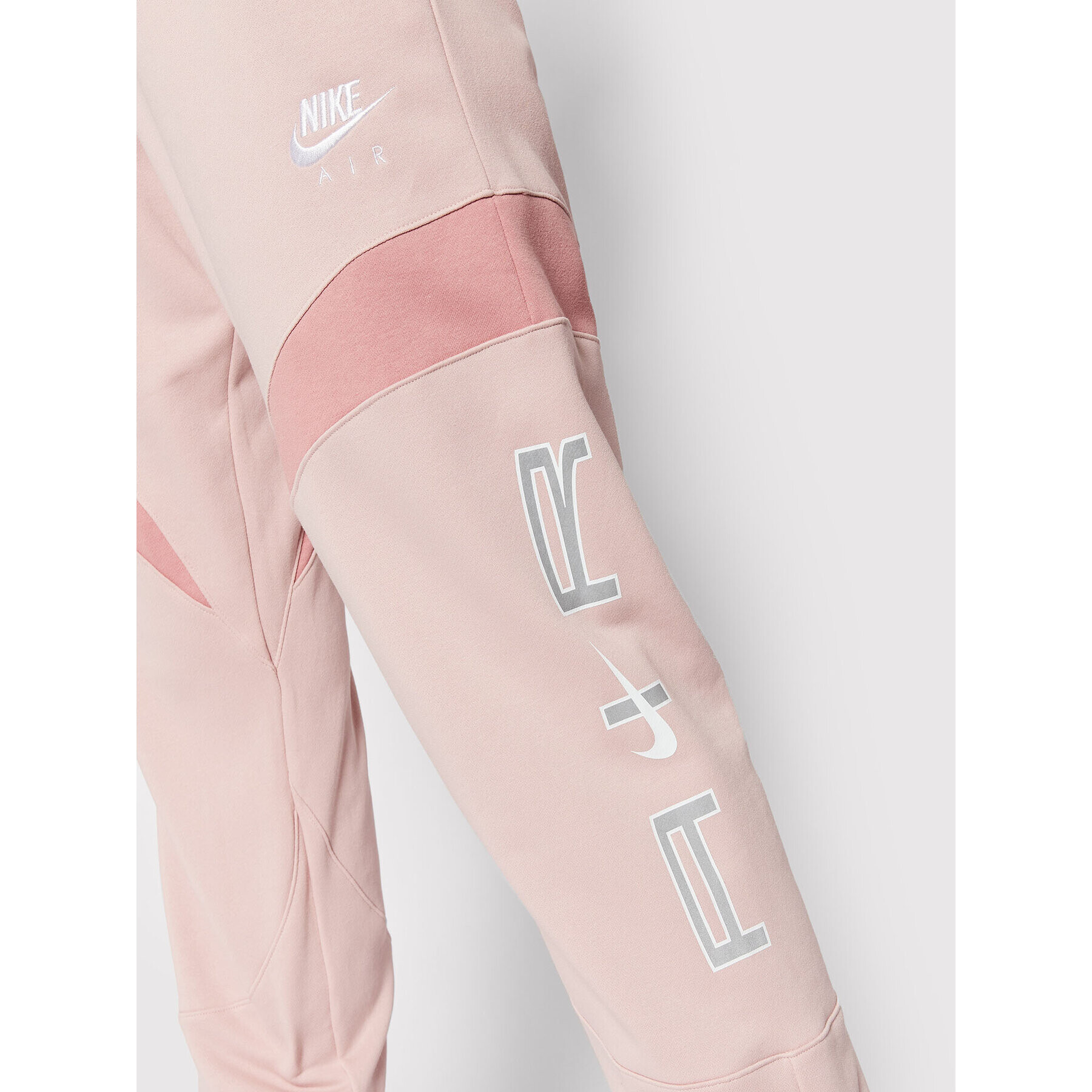 Nike Teplákové kalhoty Air DD5419 Růžová Relaxed Fit - Pepit.cz