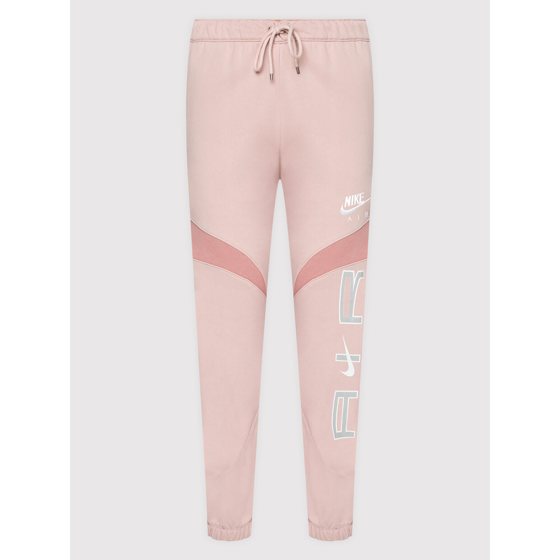 Nike Teplákové kalhoty Air DD5419 Růžová Relaxed Fit - Pepit.cz