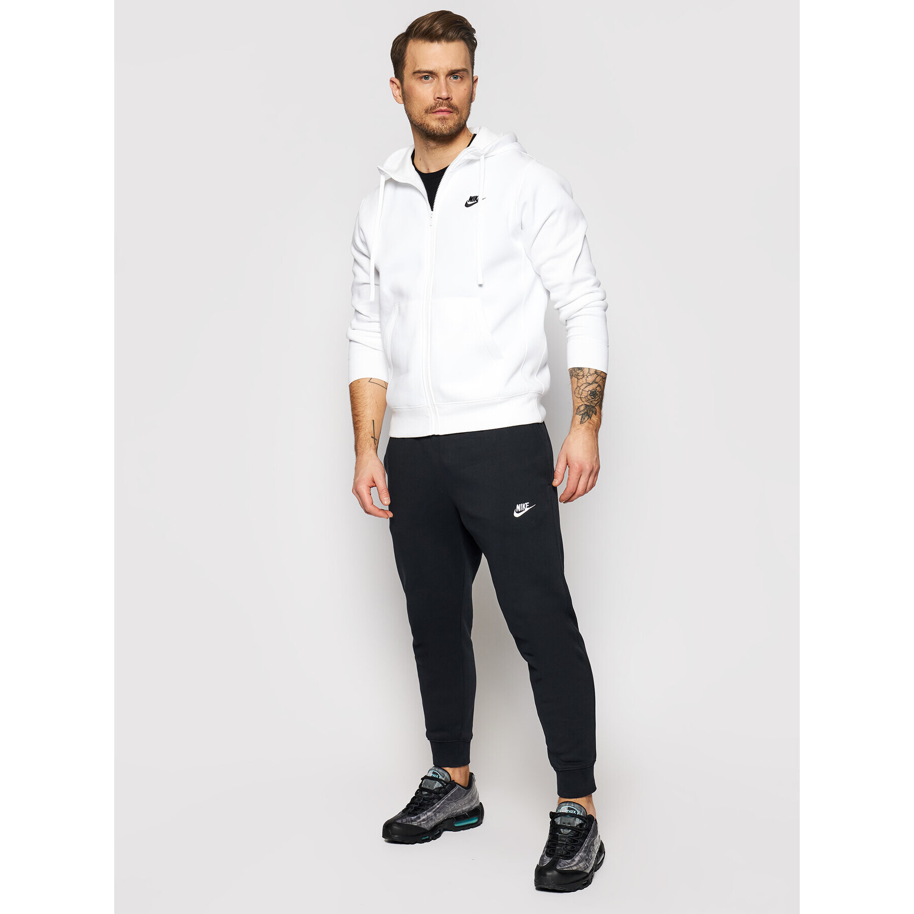 Nike Teplákové kalhoty Club BV2671 Černá Standard Fit - Pepit.cz