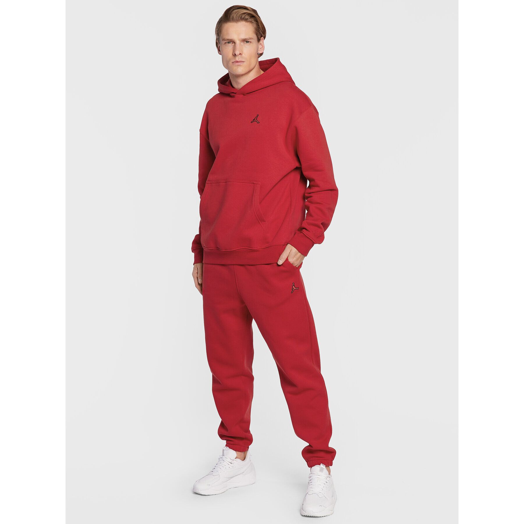 Nike Teplákové kalhoty Jordan Essentials DA9820 Červená Standard Fit - Pepit.cz