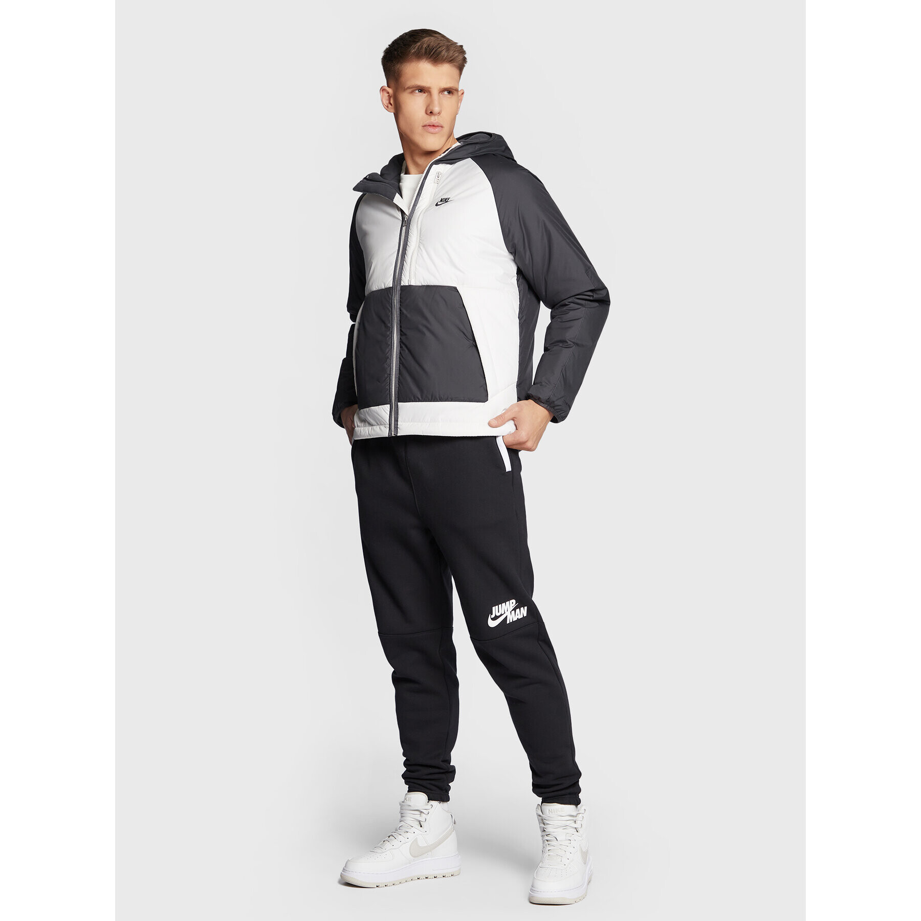 Nike Teplákové kalhoty Jumpman DJ0260 Černá Relaxed Fit - Pepit.cz