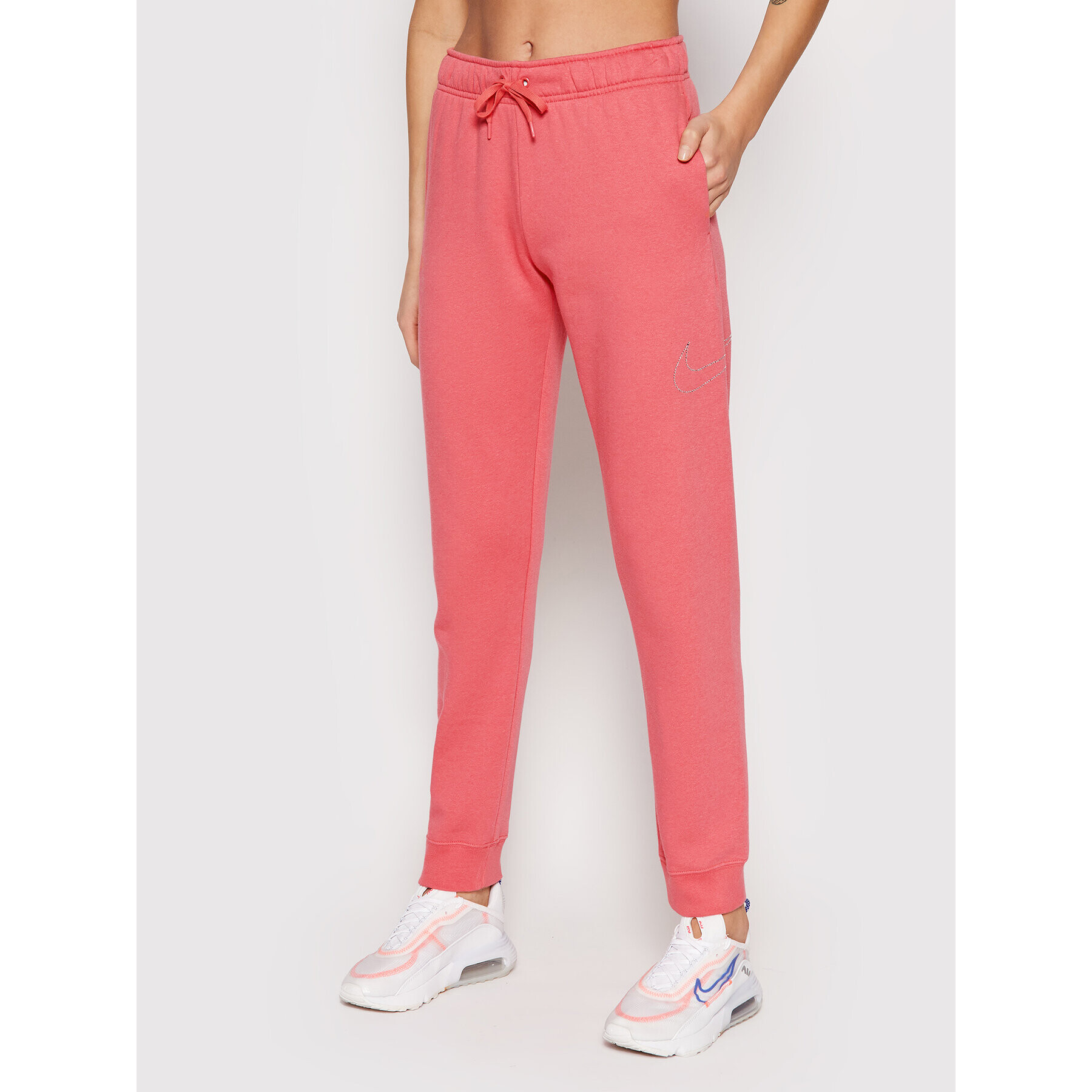 Nike Teplákové kalhoty Sportswear DD5842 Růžová Standard Fit - Pepit.cz