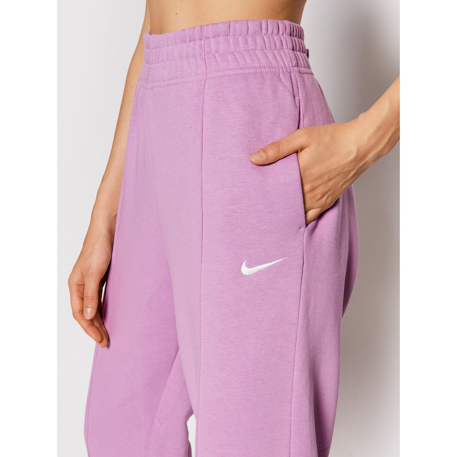 Nike Teplákové kalhoty Sportswear Essential BV4089 Fialová Loose Fit - Pepit.cz