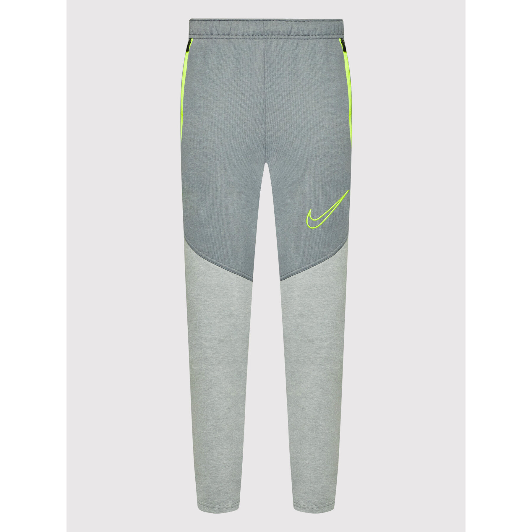 Nike Teplákové kalhoty Therma-Fit DD2108 Šedá Regular Fit - Pepit.cz