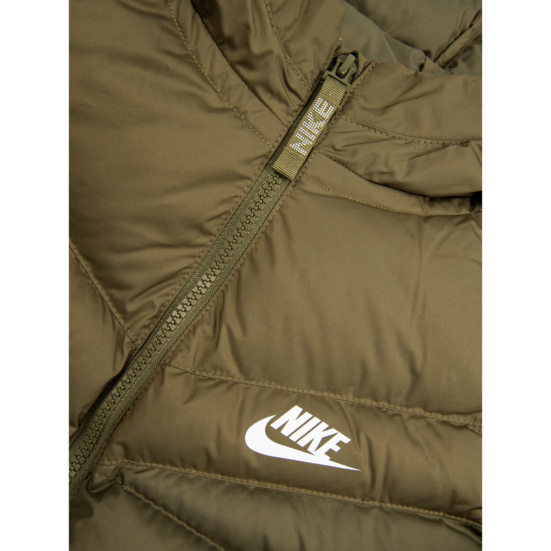 Nike Vatovaná bunda Sportswear 939554 Zelená Loose Fit - Pepit.cz