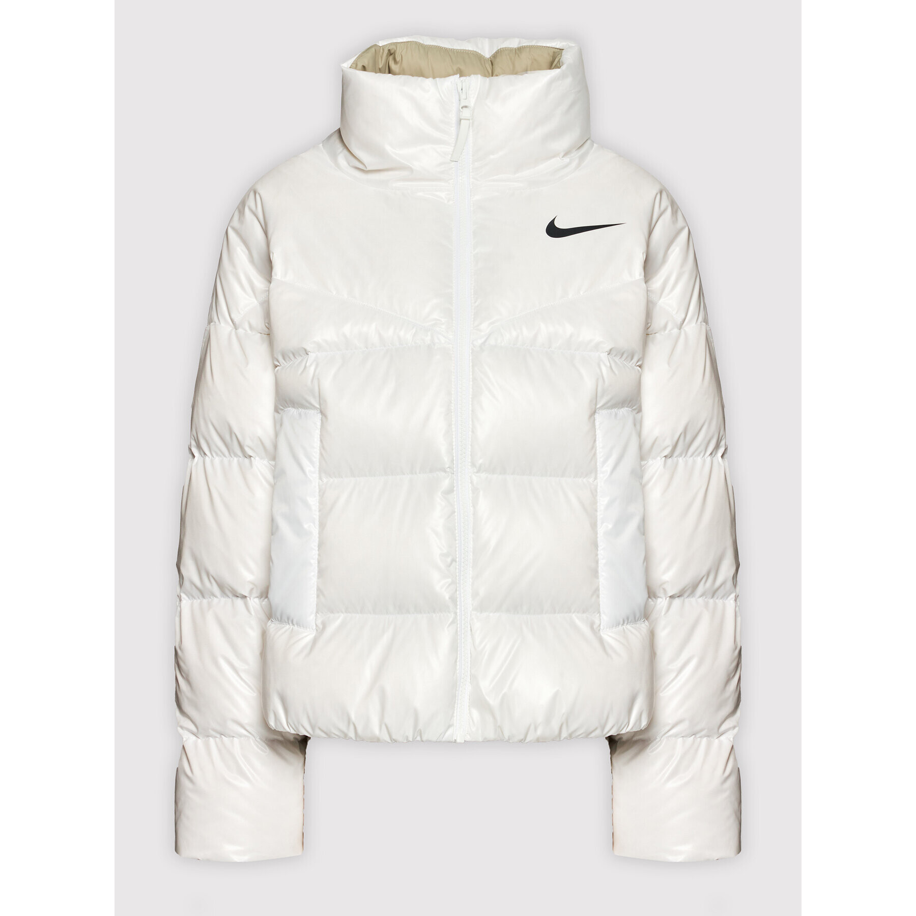 Nike Vatovaná bunda Sportswear Down Fill CU5813 Bílá Loose Fit - Pepit.cz