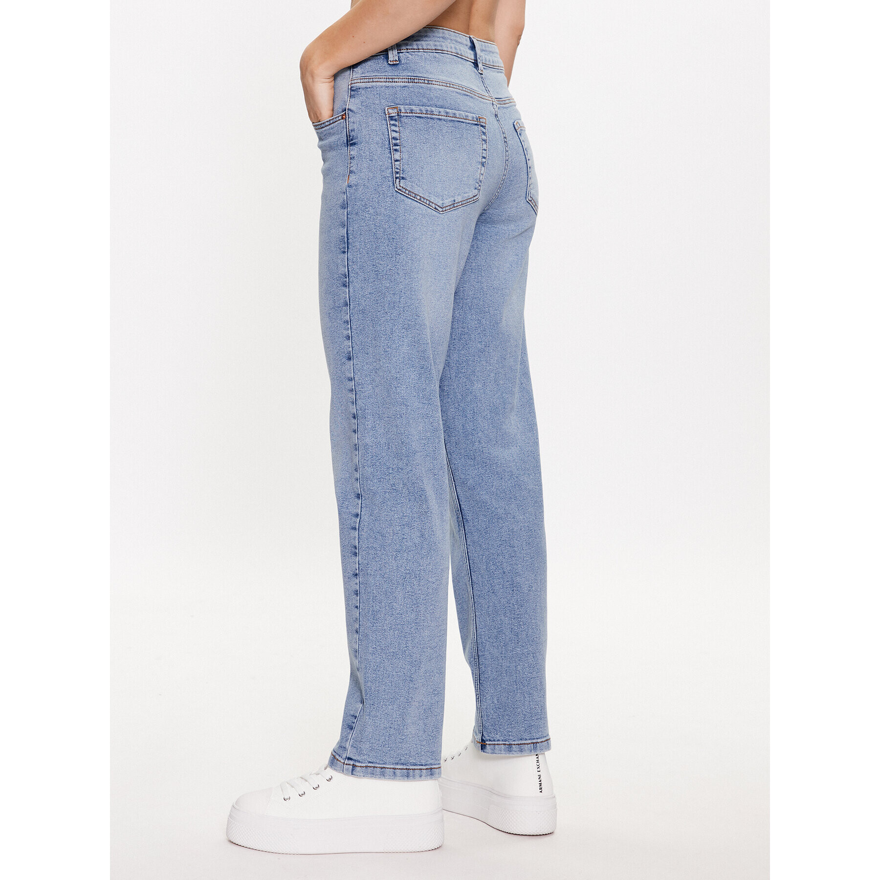 Noisy May Jeansy Guthie 27027479 Modrá Straight Fit - Pepit.cz