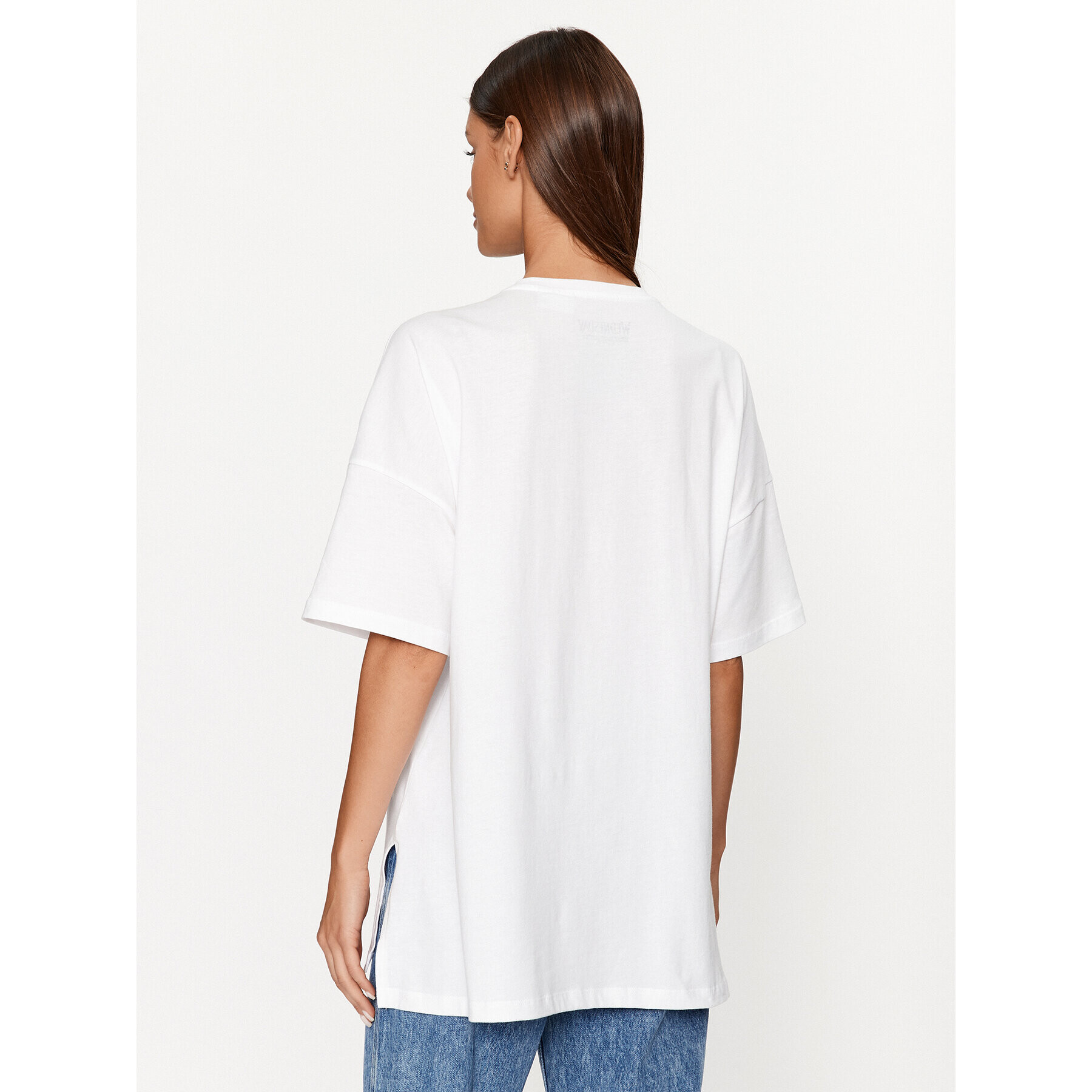 Noisy May T-Shirt Curly 27029688 Bílá Oversize - Pepit.cz