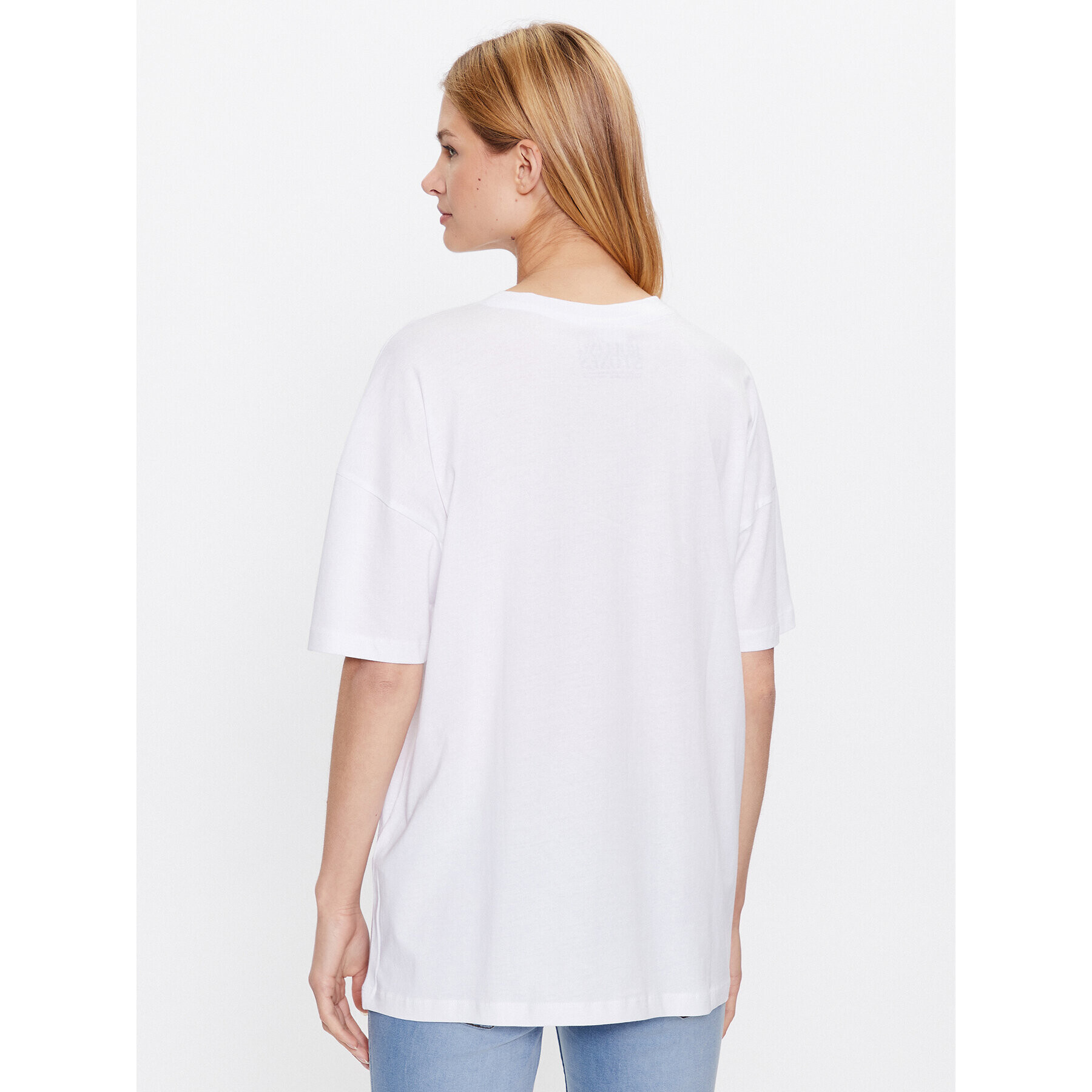 Noisy May T-Shirt Ida 27021529 Bílá Loose Fit - Pepit.cz