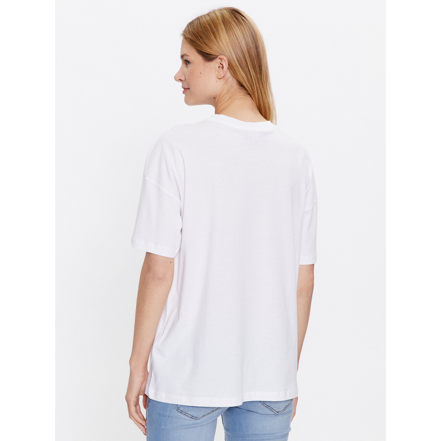 Noisy May T-Shirt Ida 27021529 Bílá Loose Fit - Pepit.cz