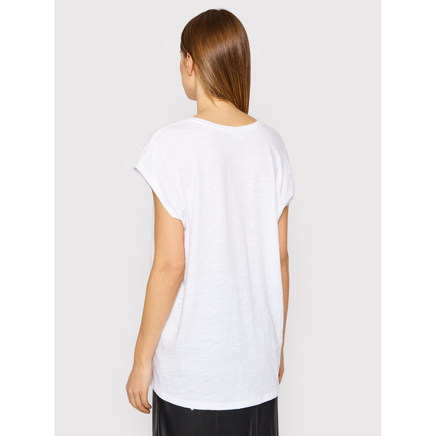 Noisy May T-Shirt Mathilde 27002573 Bílá Oversize - Pepit.cz