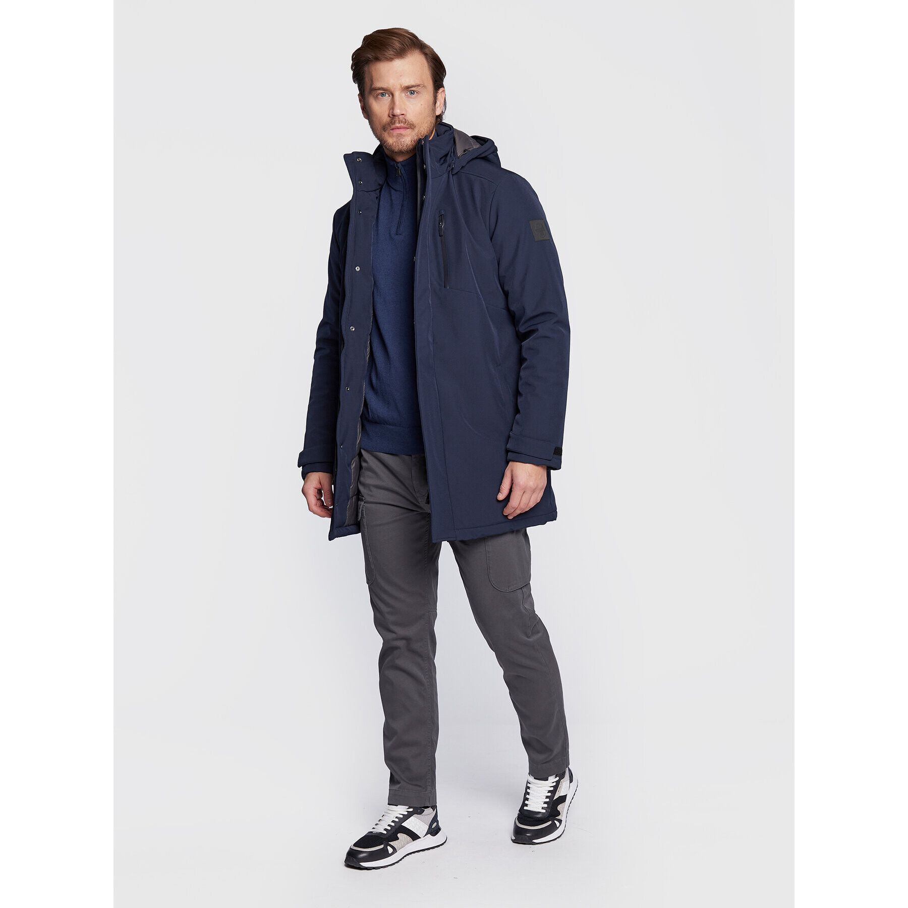 North Sails Parka Varberg 603154 Tmavomodrá Regular Fit - Pepit.cz