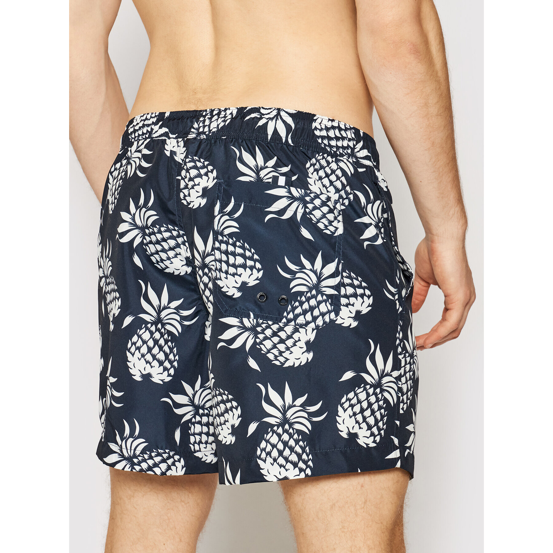 North Sails Plavecké šortky Short Allover 673493 Černá Regular Fit - Pepit.cz