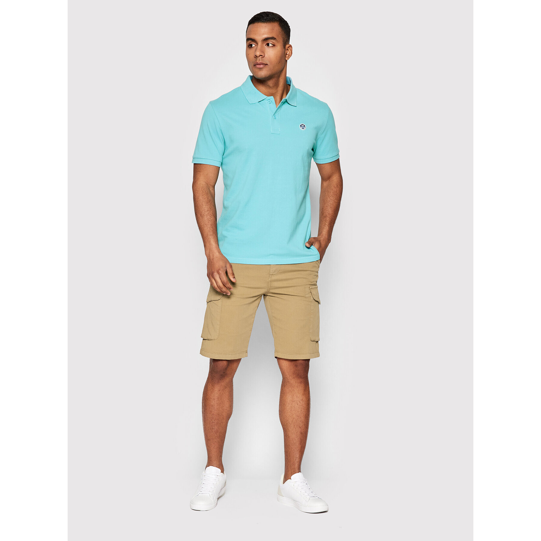 North Sails Polokošile 692352 Modrá Regular Fit - Pepit.cz